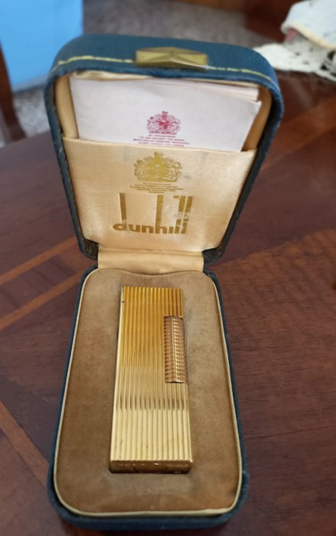Dunhill - Rollagas - Lighter - Gold-plated