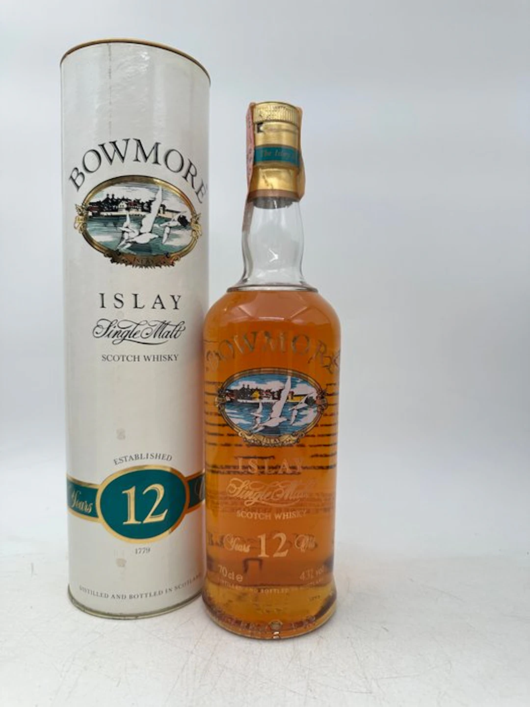 Bowmore 12 years old - b. 1990s - 70cl