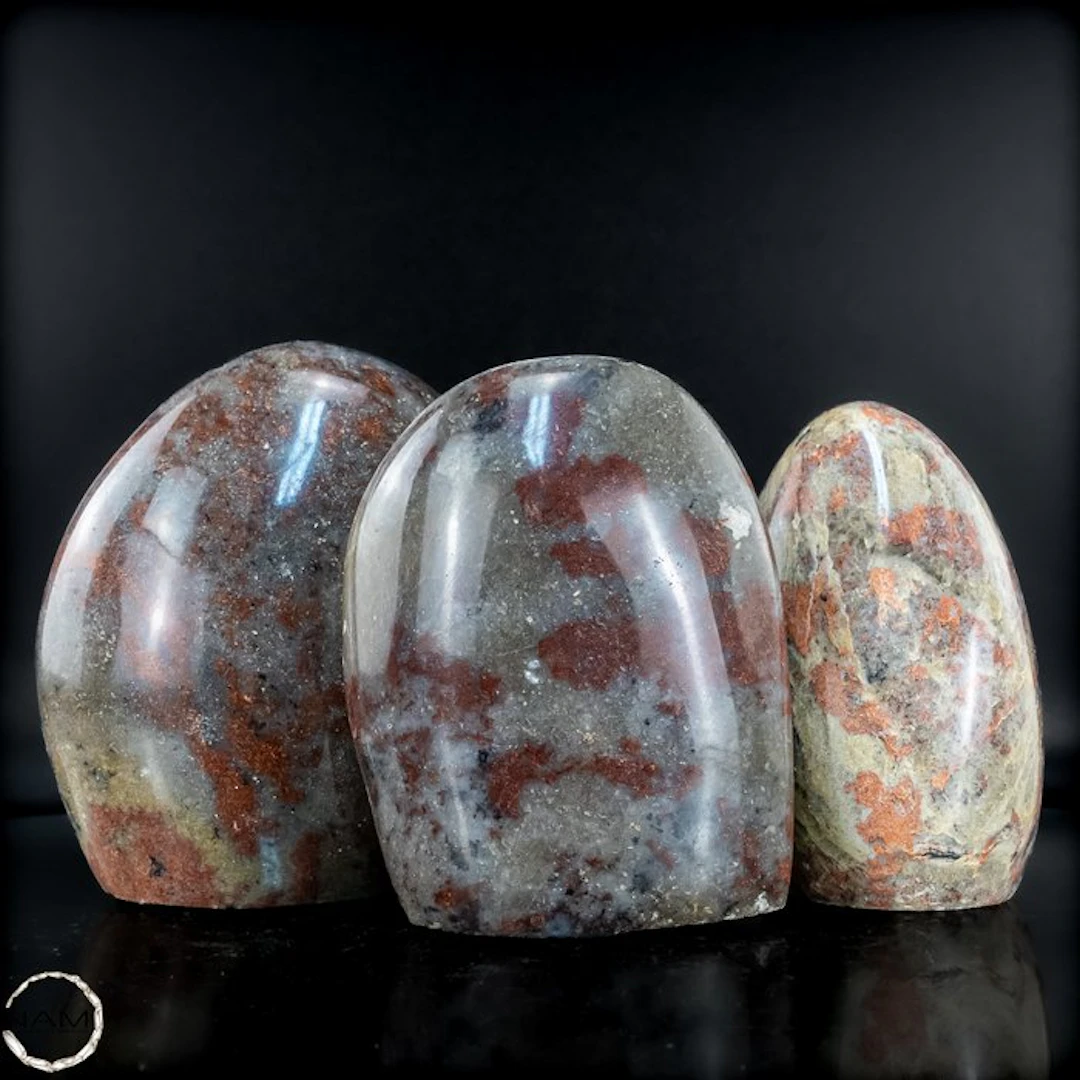 Aventurine Trio – Natural elegance in unique color worlds Brazil
