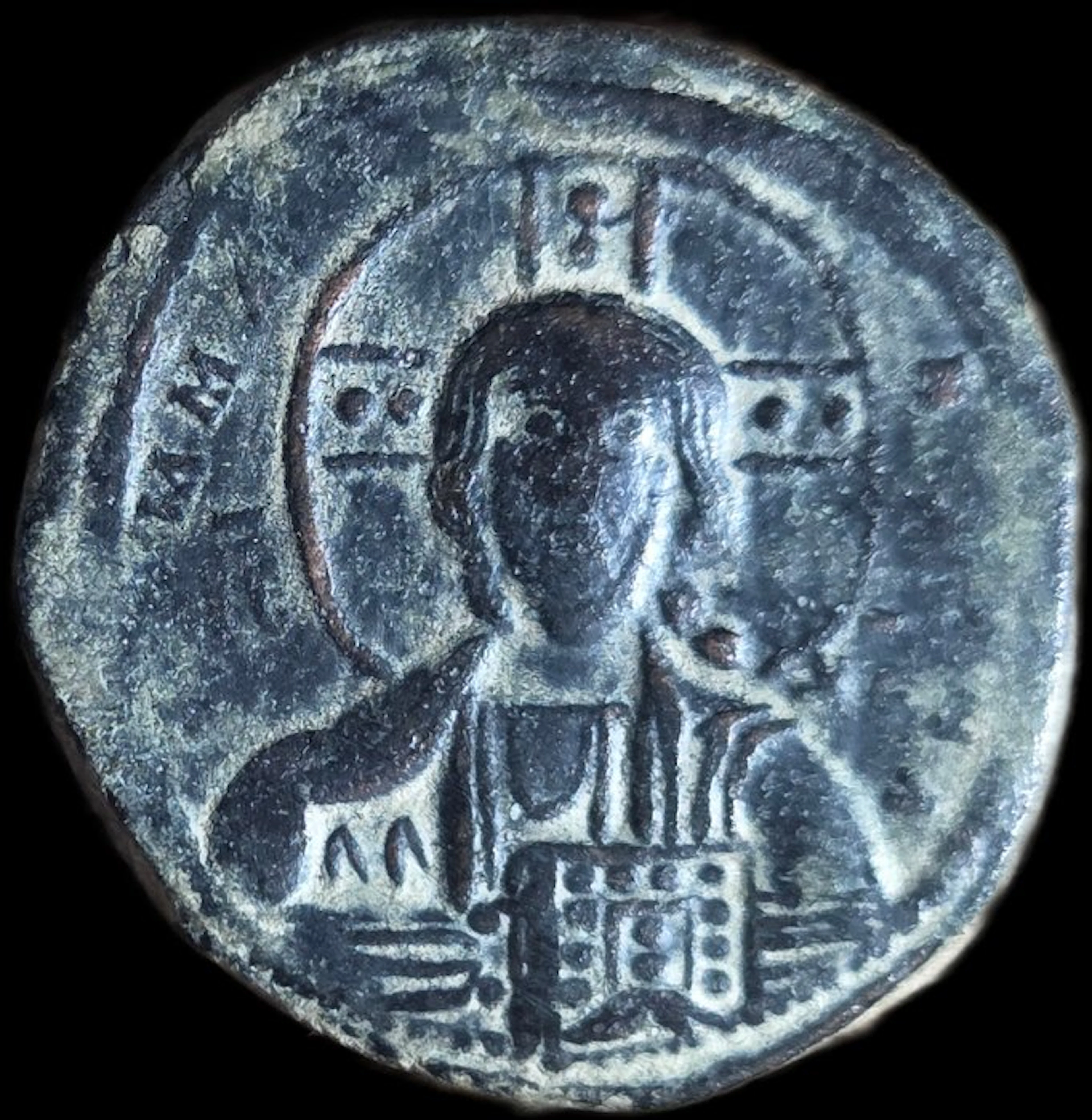 Byzantine Empire Anonymous Follis AD 976-1035