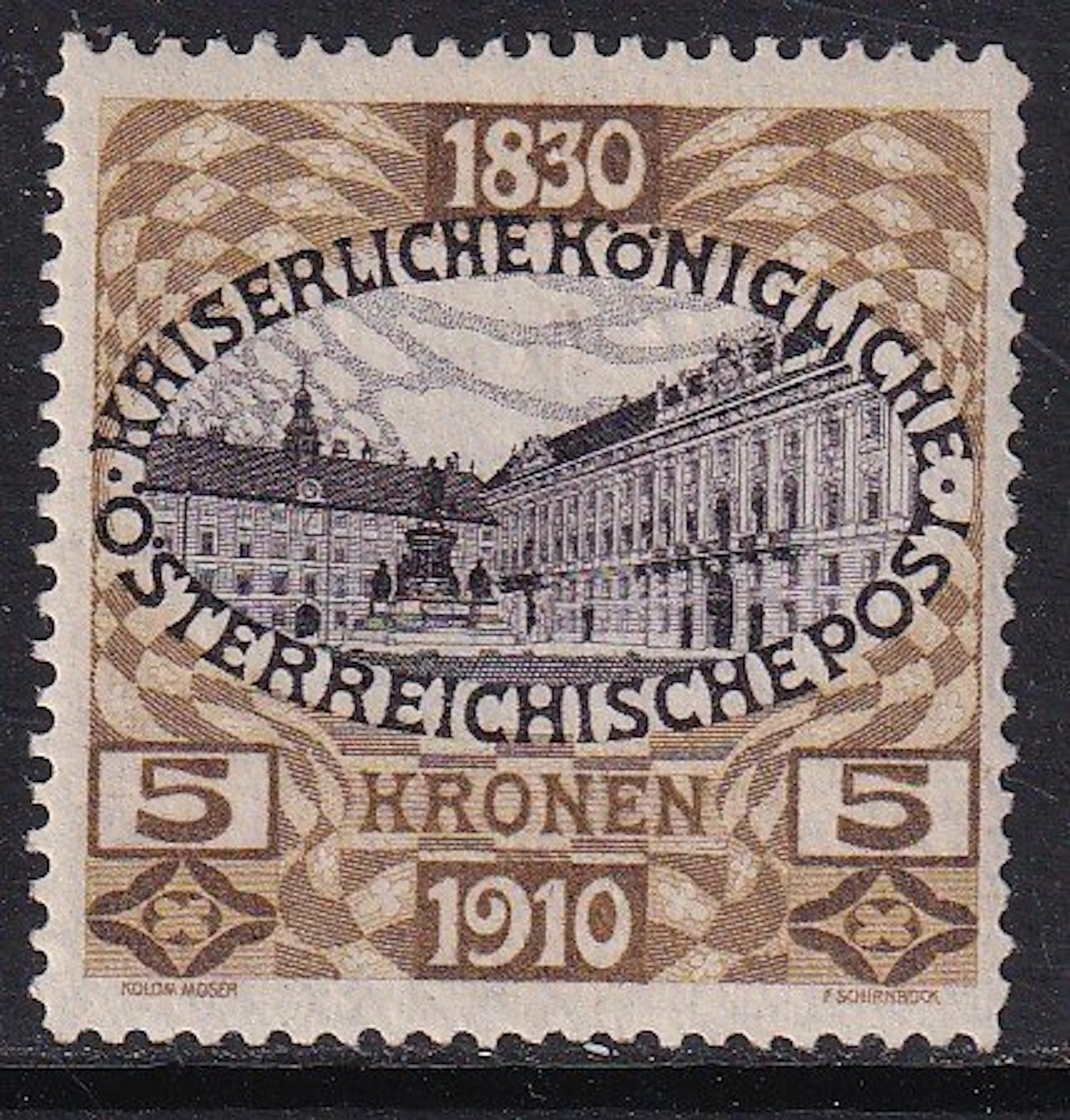 Austria 1910 - Emperor Franz Joseph's 80th birthday. - ANK: 176