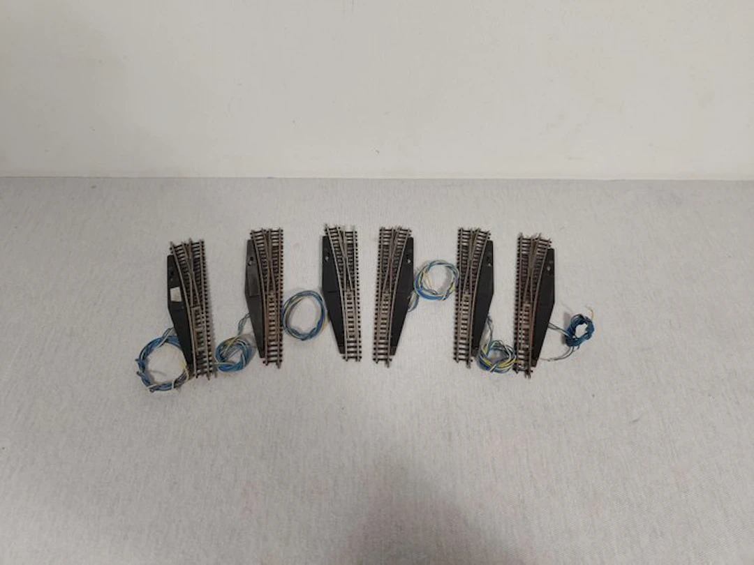 Märklin Z - 8561 - Model train tracks (6) - Three pairs of electric turnouts.