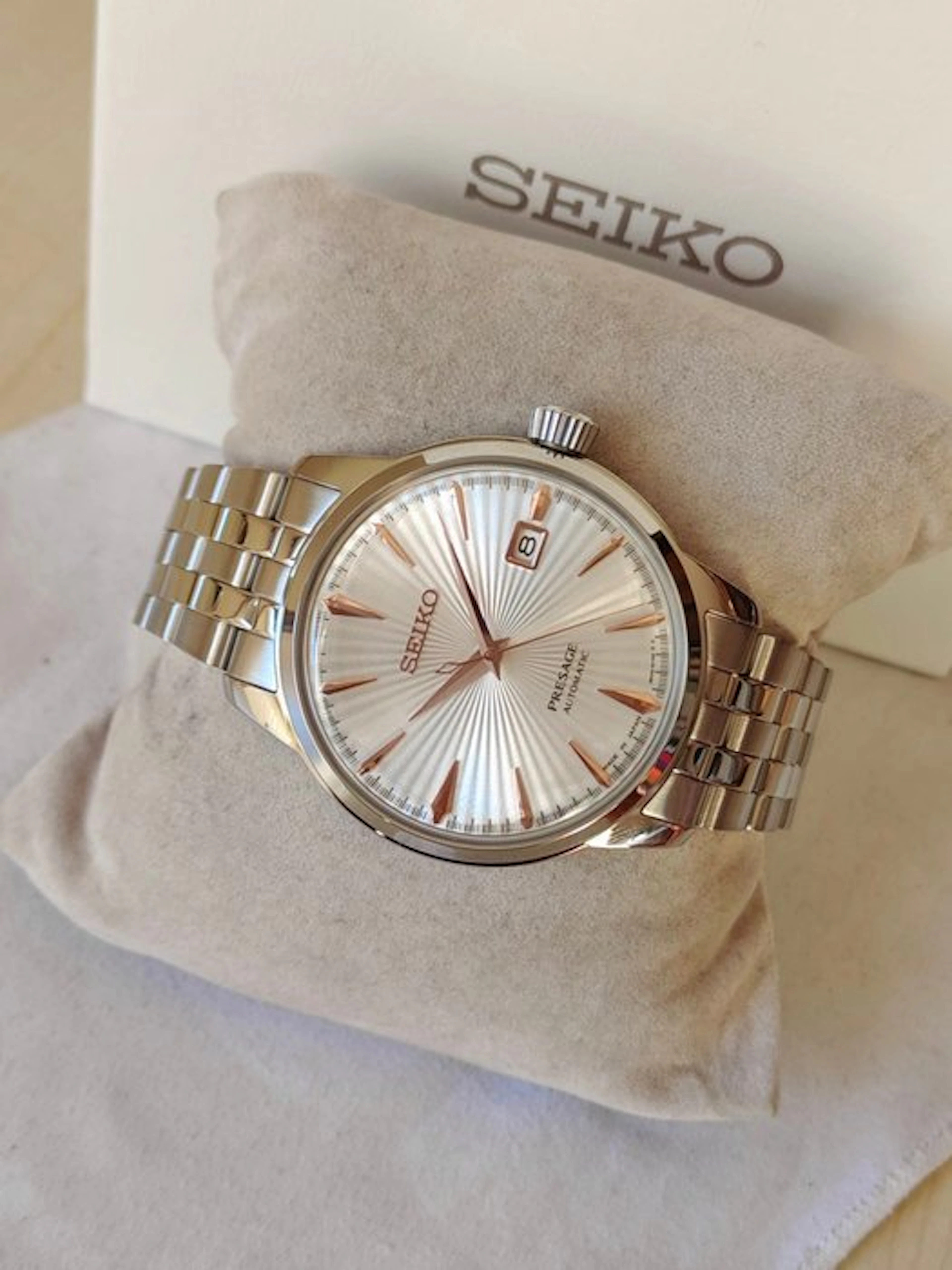 Seiko - Presage Cocktail Time Gold - No reserve price...