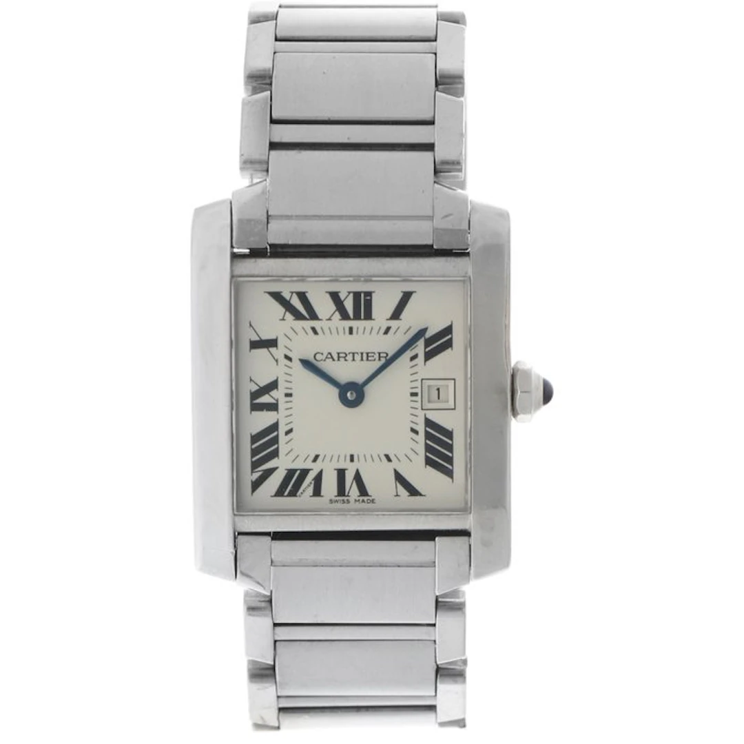 Cartier - Tank Française - No reserve price - W51011Q3 /...