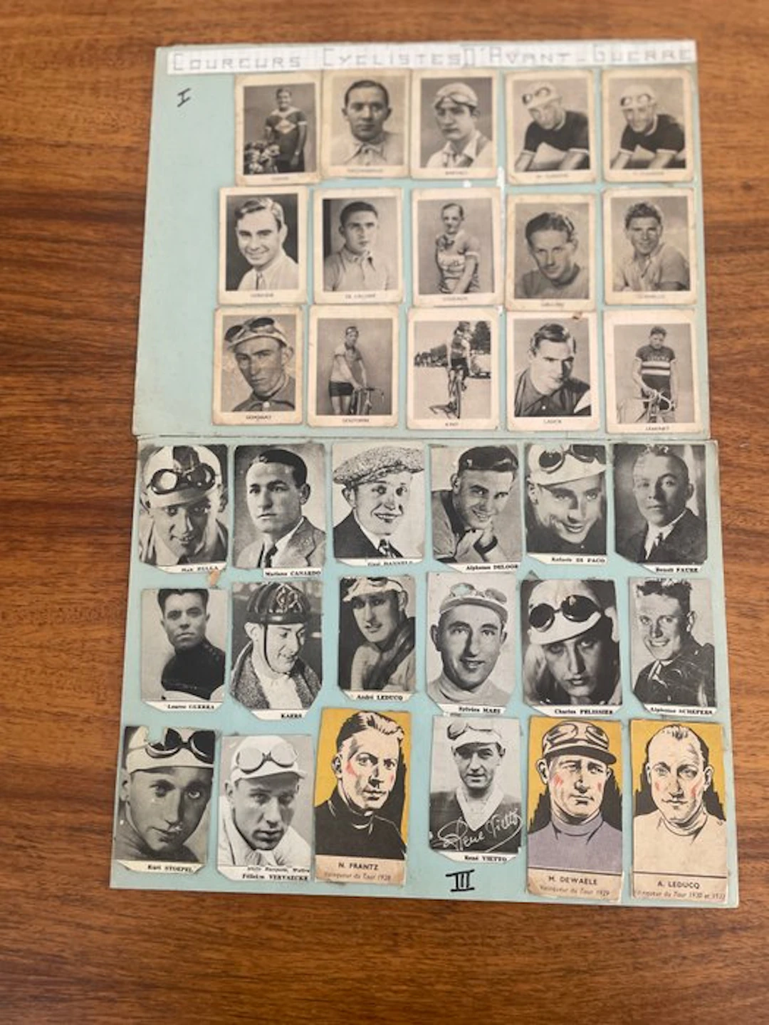Tour de France 1928 to 1948: N Frantz- Dewaele- A Leducq...