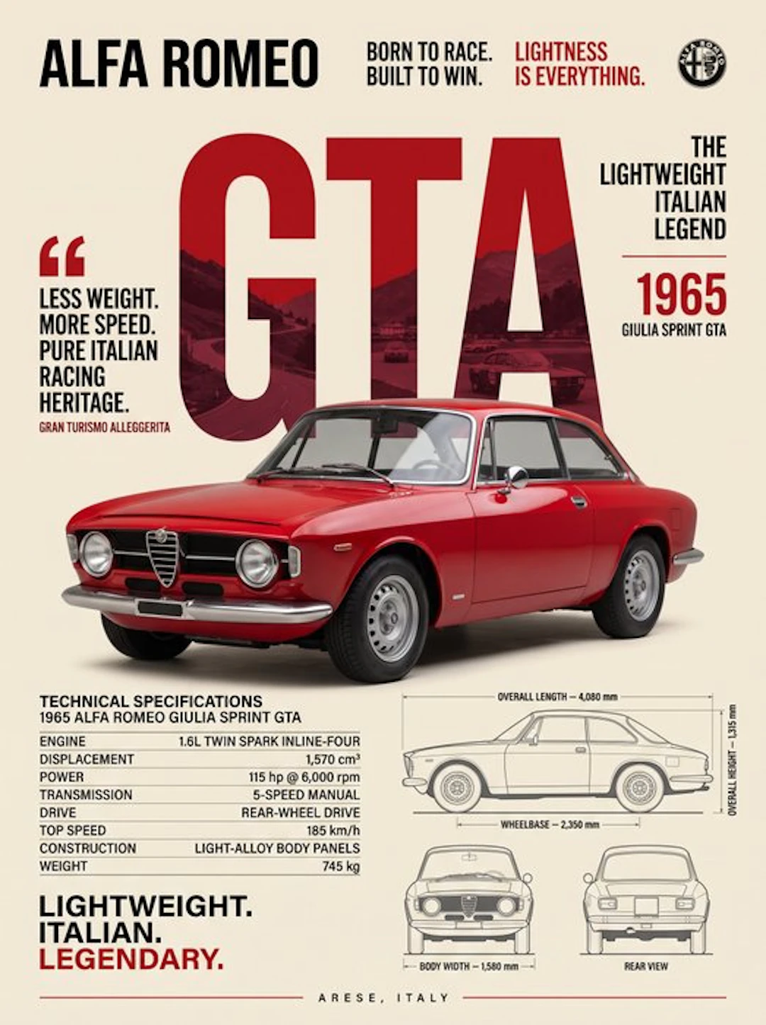 Shmidt.Art - GTA Alfa Romeo 1965 - 2010s