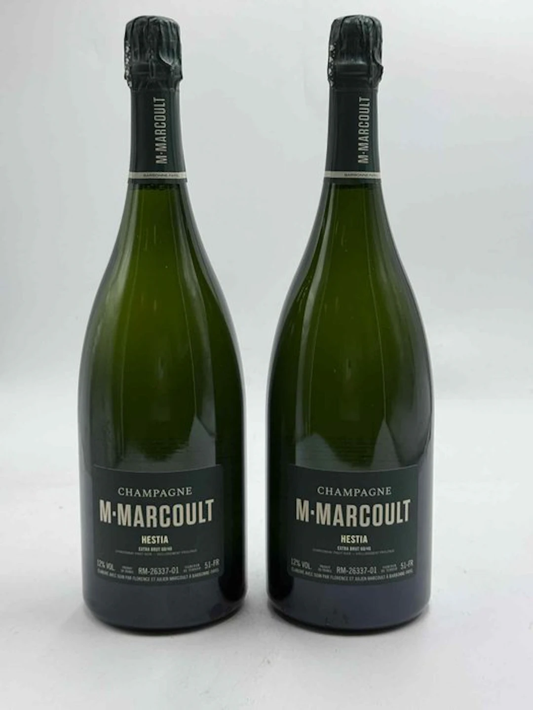 M.Marcoult, Hestia Extra Nature - Champagne Extra Brut - 2 Magnums (1.5L)