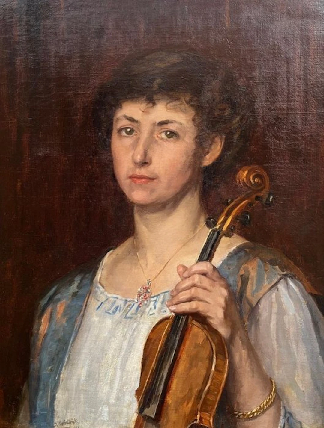 Felice Bobeldijk (1876-1964) - "De Violiste"
