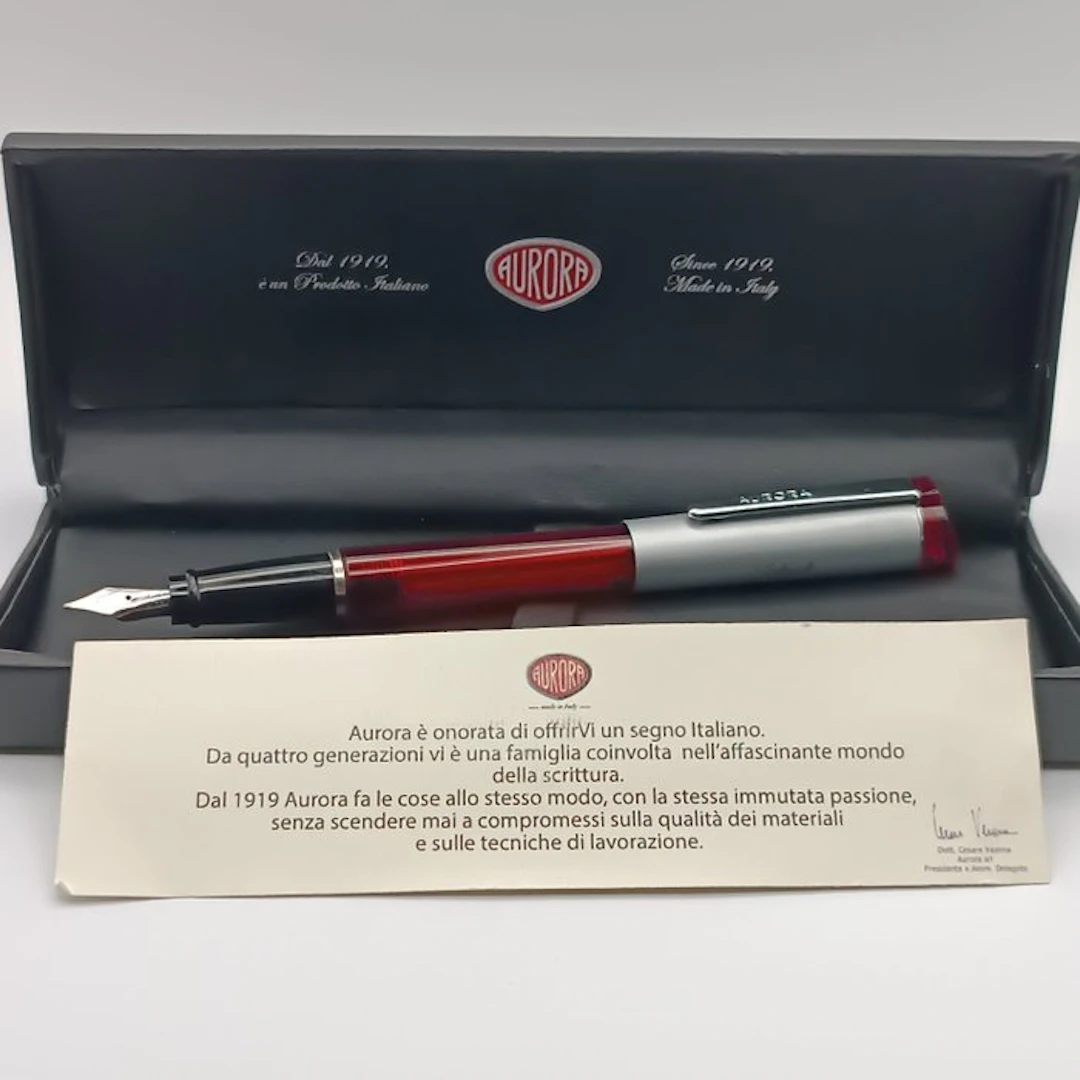 Aurora - Kappa - FULL SET - No reserve price - Fountain pen