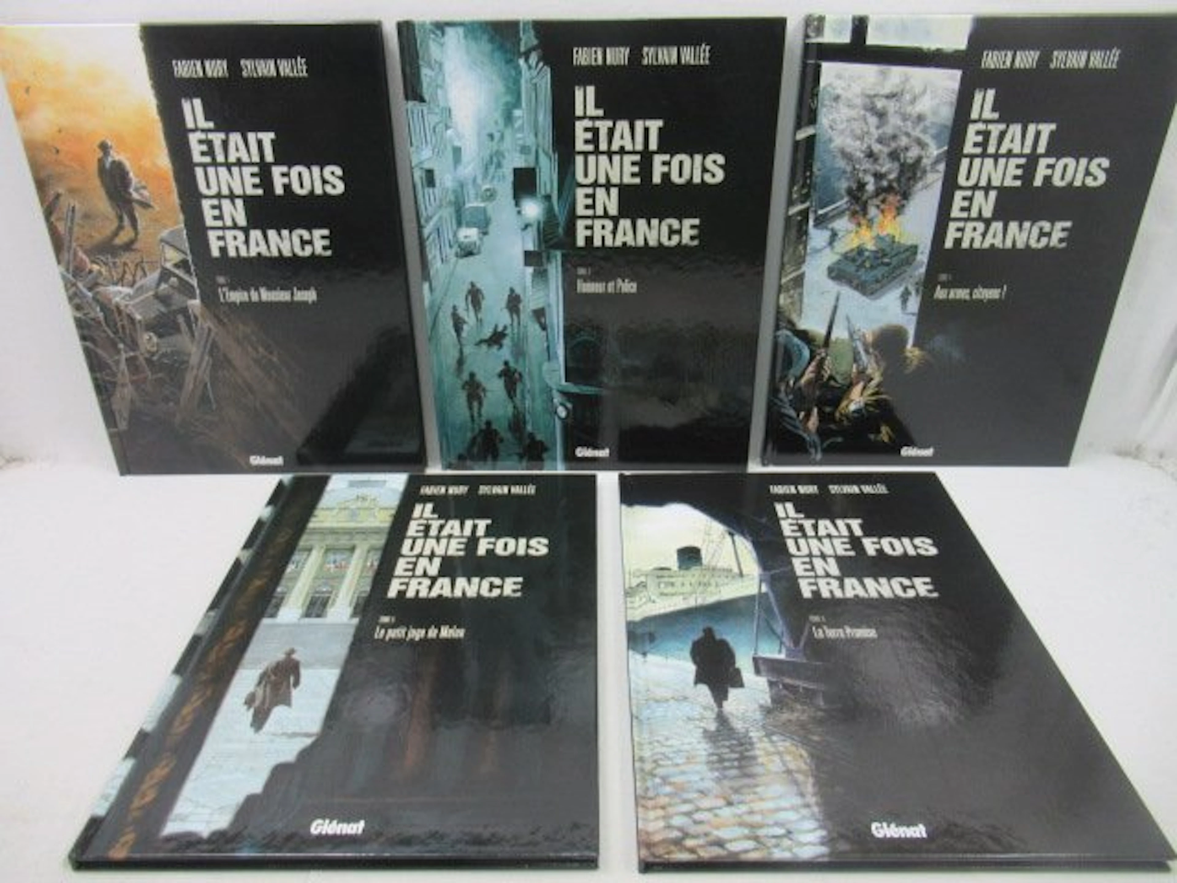 Il était une fois en France - 5x C - 5 Album - First edition - 2007/2012