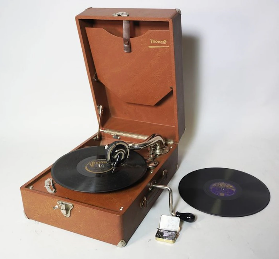 Thorens - Koffer Grammofoon 78 rpm gramophone player