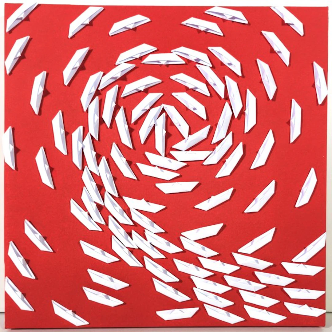 Riccardo Gusmaroli (1963) - Vortice Rosso