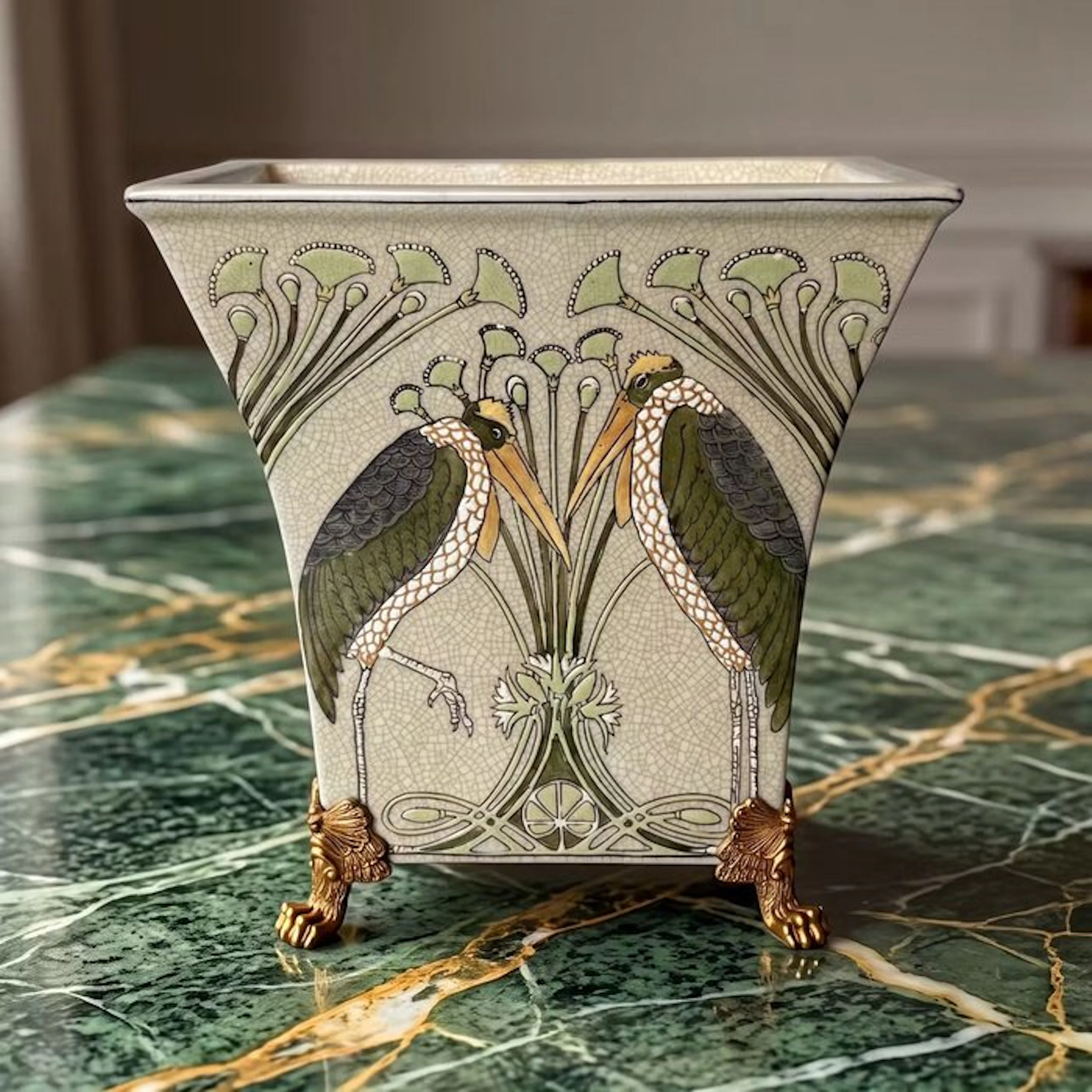 Vessel - Porcelain, Bronze - 2010-2020 - Porcelain planter