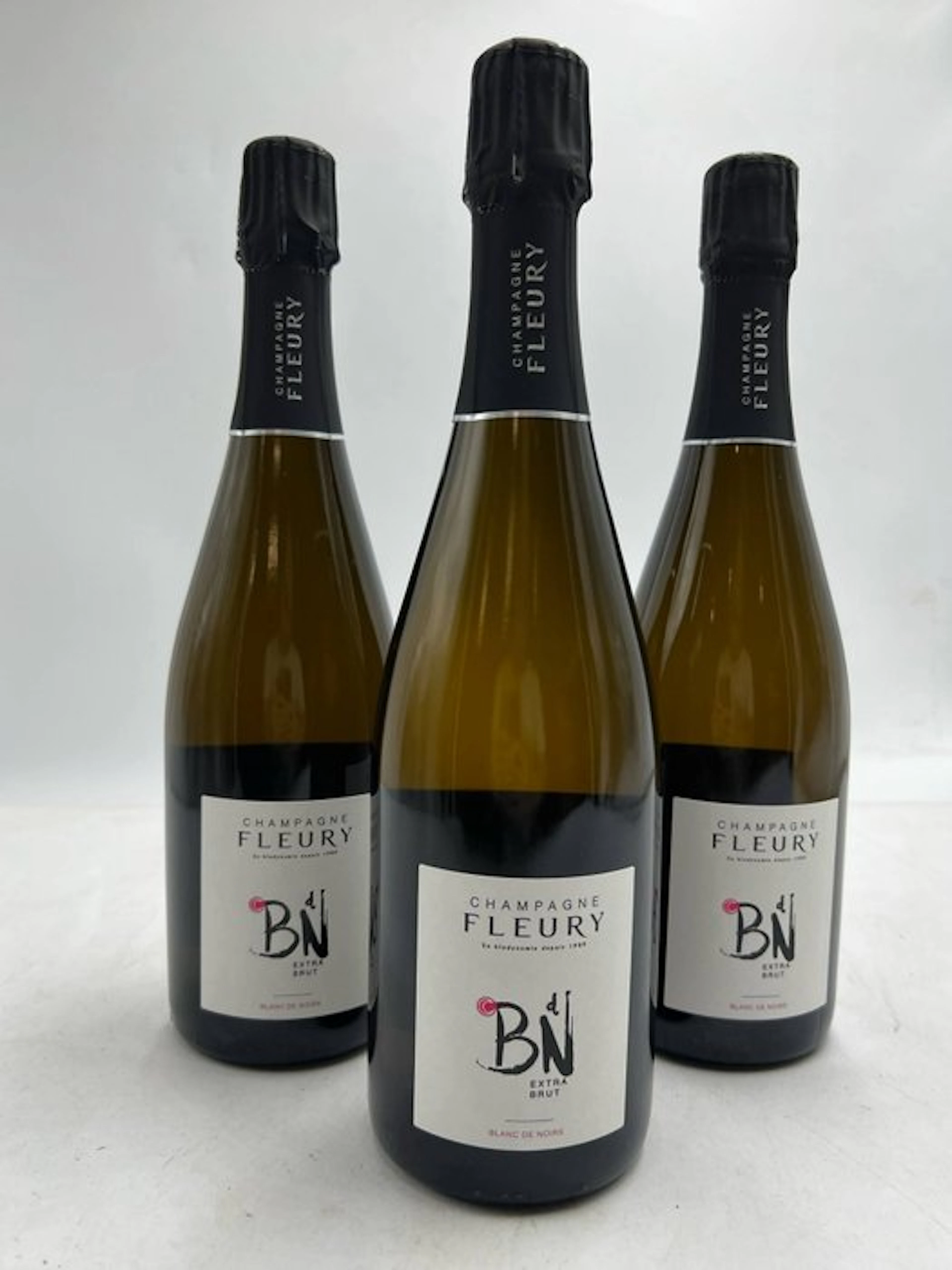 Fleury - Champagne Blanc de Noirs, Extra Brut - 3 Bottles (0.75L)