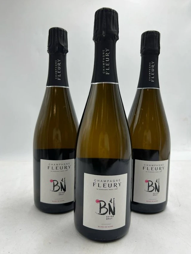 Fleury - Champagne Blanc de Noirs, Extra Brut - 3 Bottles (0.75L)
