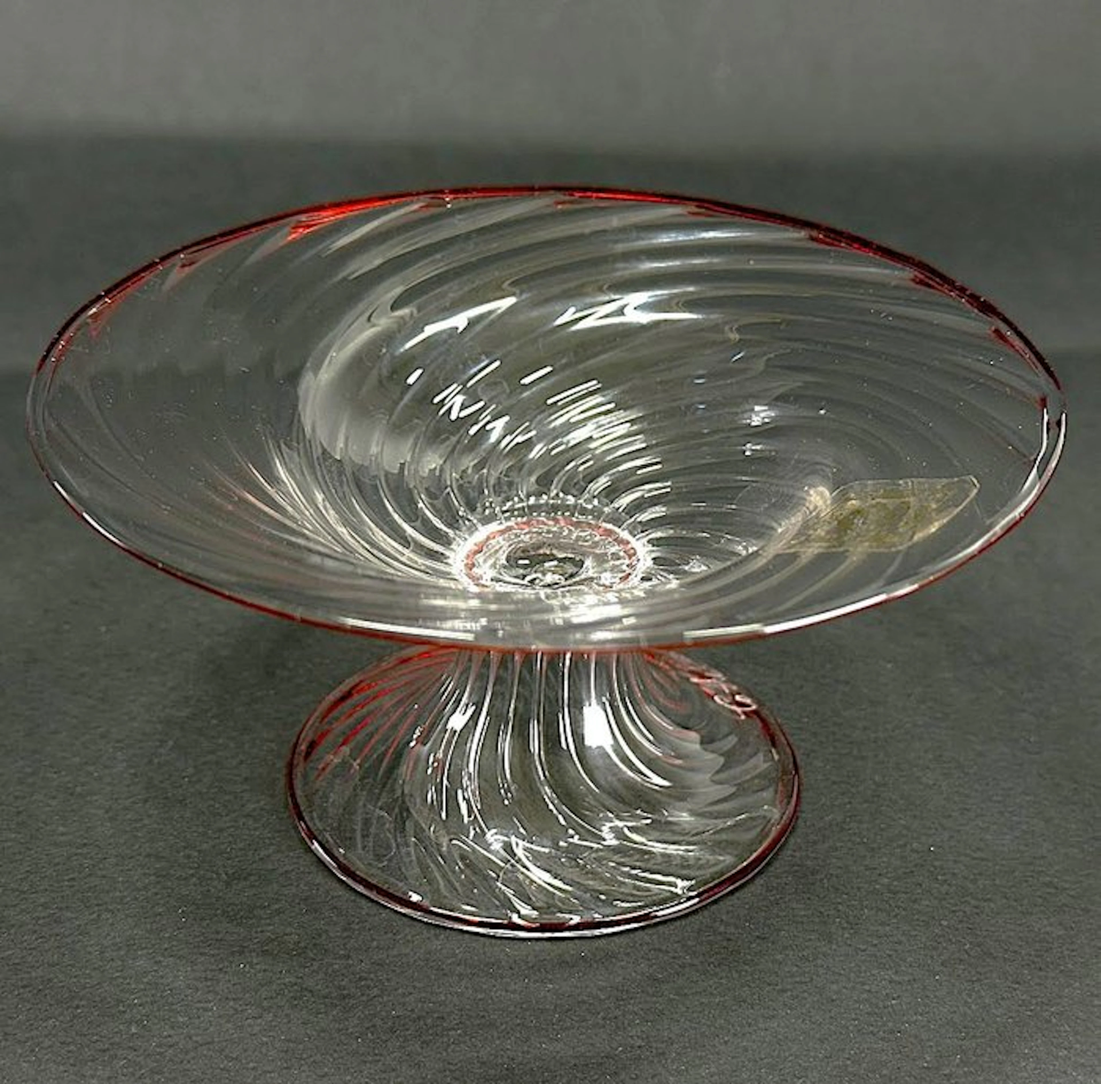 "Cortella e Ballarin" Murano – Alzatina Vintage - Goblet...
