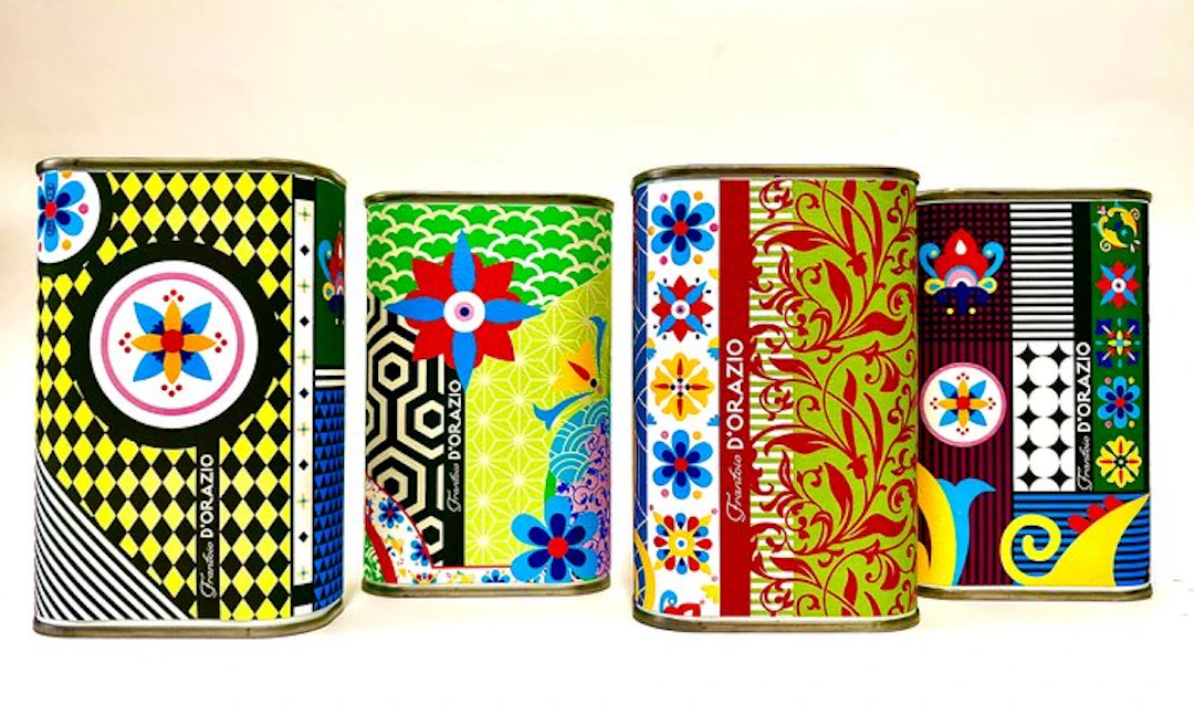 D'Orazio - Extra virgin olive oil - 4 - 250ml Can