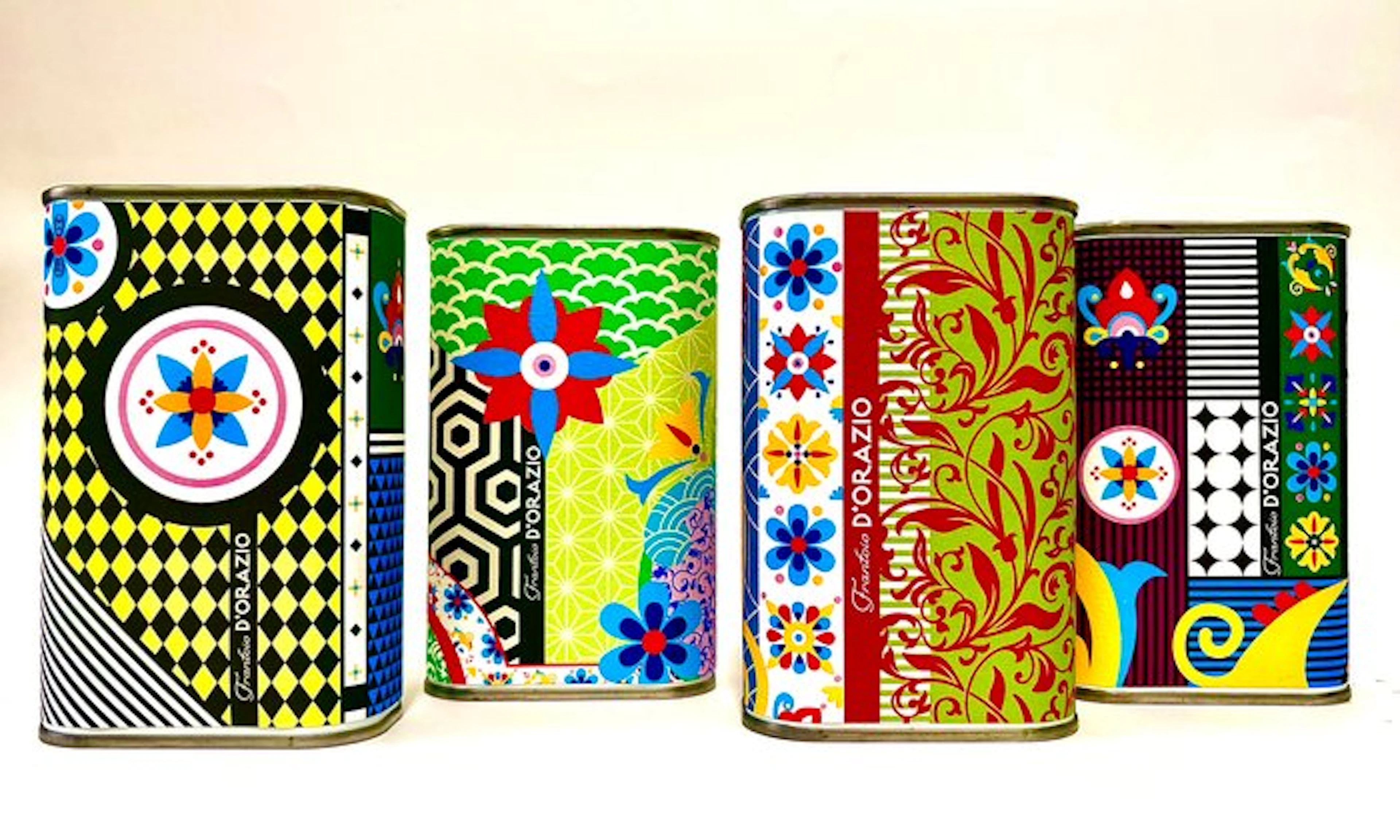 D'Orazio - Extra virgin olive oil - 4 - 250ml Can