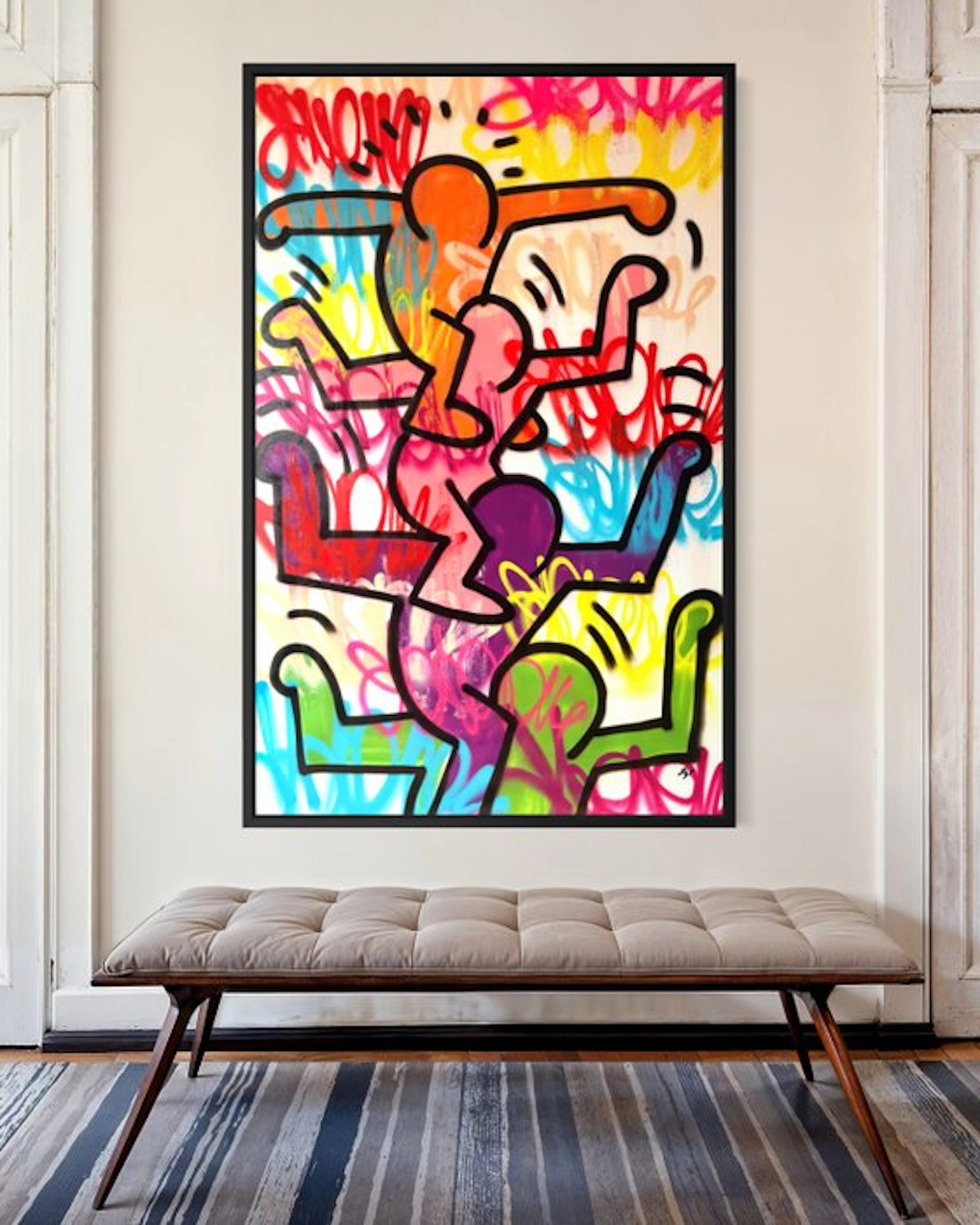 Gunnar Zyl - Generations / Keith Haring & Zyl XXL