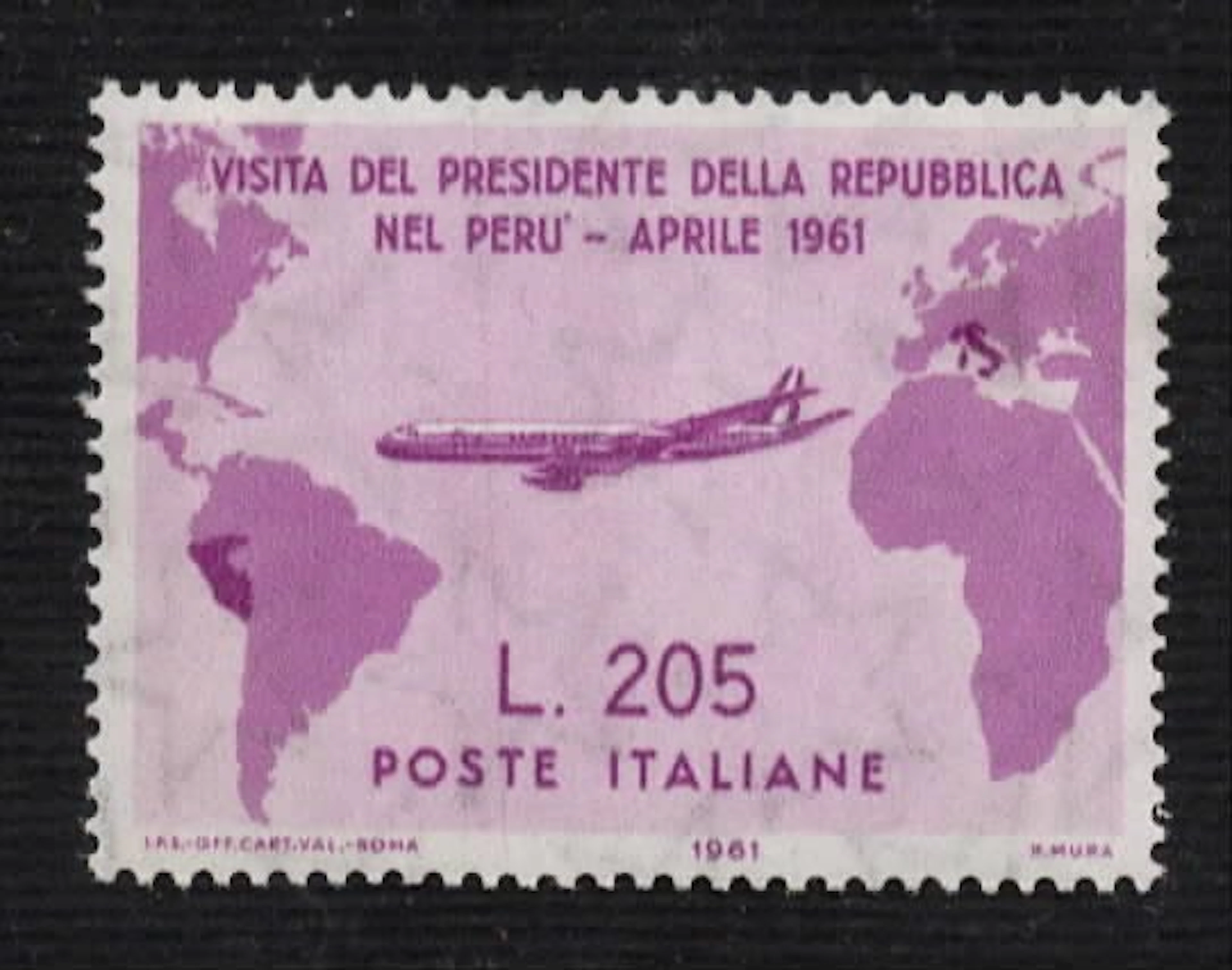 Italian Republic 1961 - Gronchi Rosa in excellent mint condition