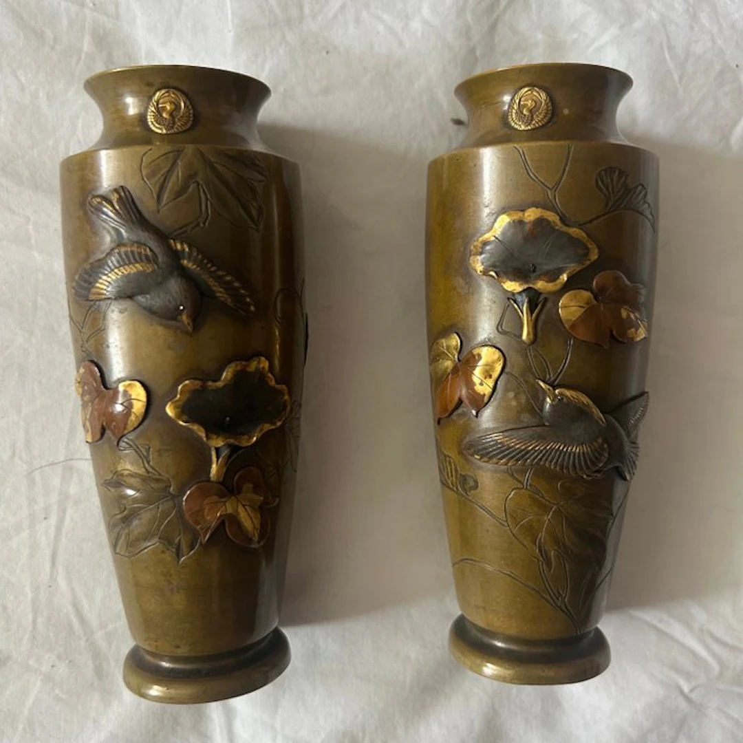 Vase - Bronze - unbekannt - Japan - Meiji Dynasty / Meiji...