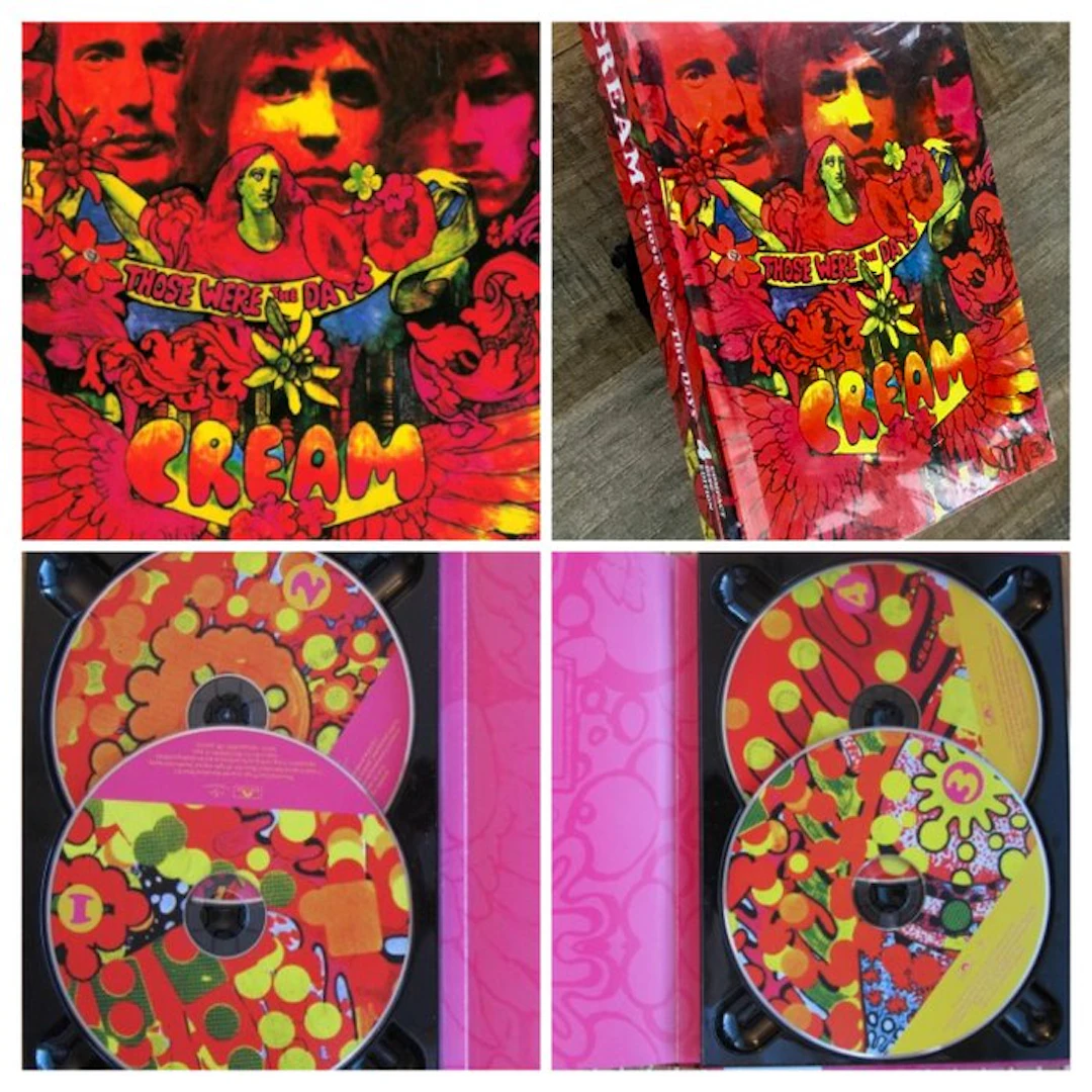 Cream - Those Were The Days - Sealed book version with 4 CDs - CD
