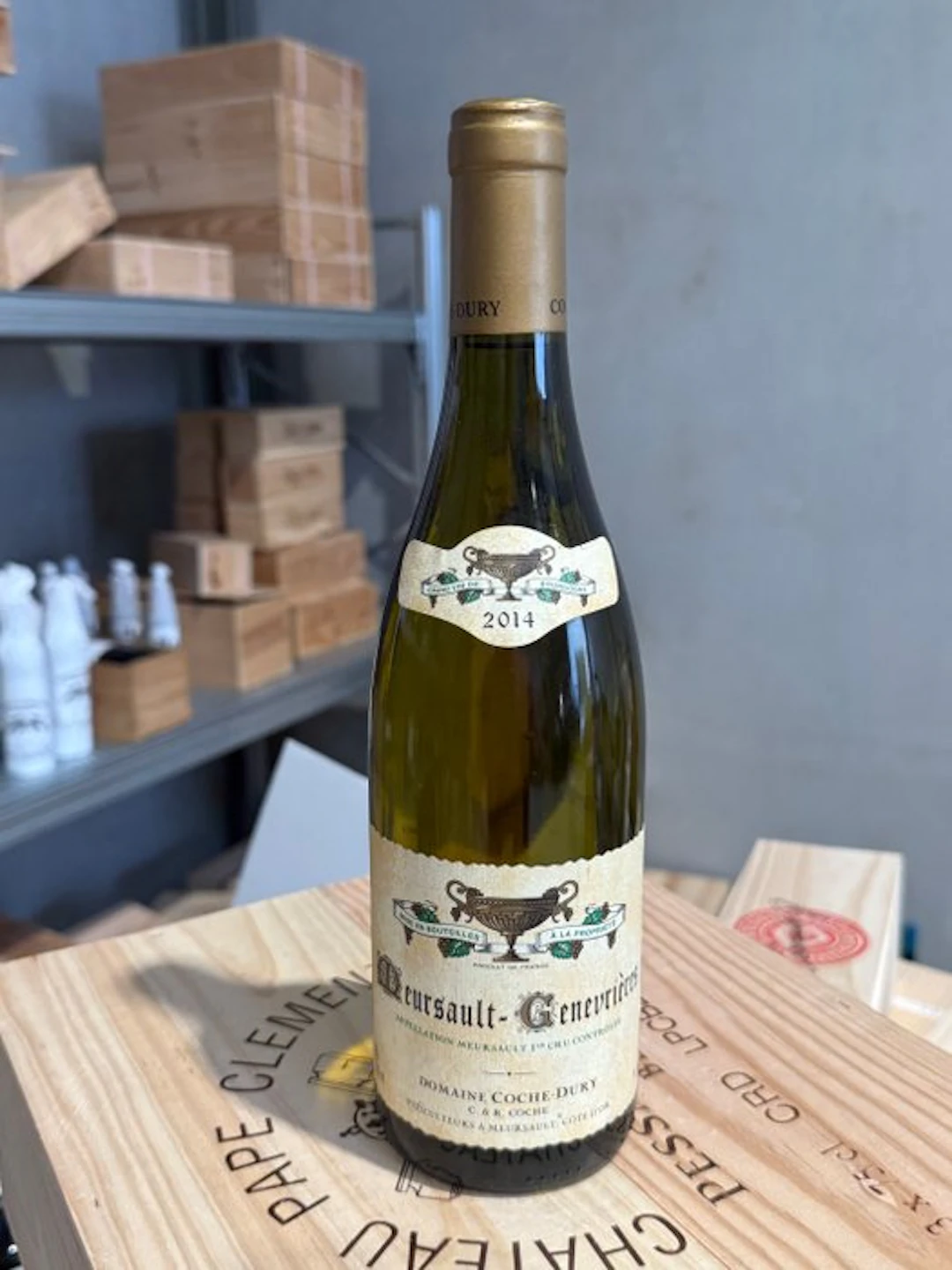 2014 Coche Dury, Genevrieres - Meursault 1er Cru - 1 Bottle (0.75L)