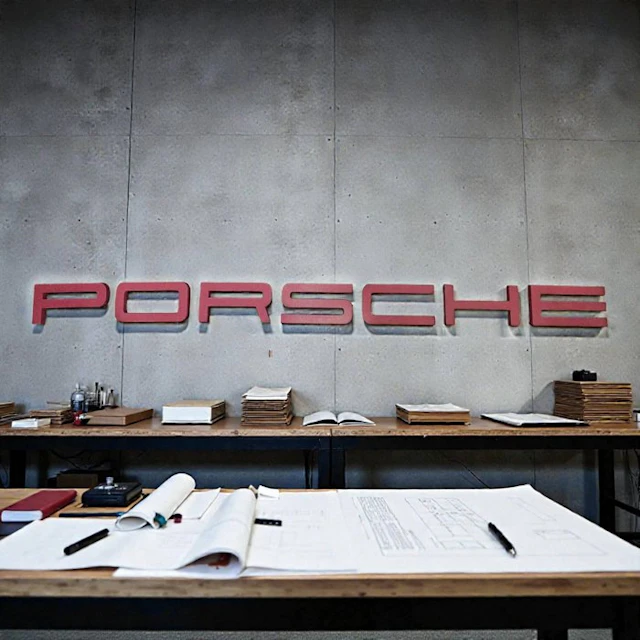 240 cm Porsche Sign - Porsche