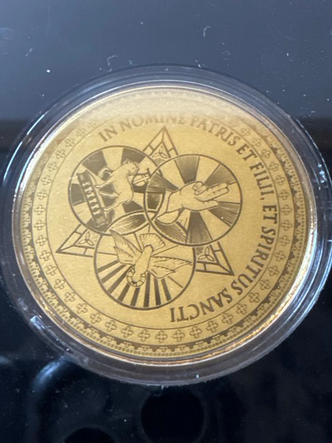 World. Gold medal 2022 Heilige Dreifaltigkeit - 1/200 Oz...