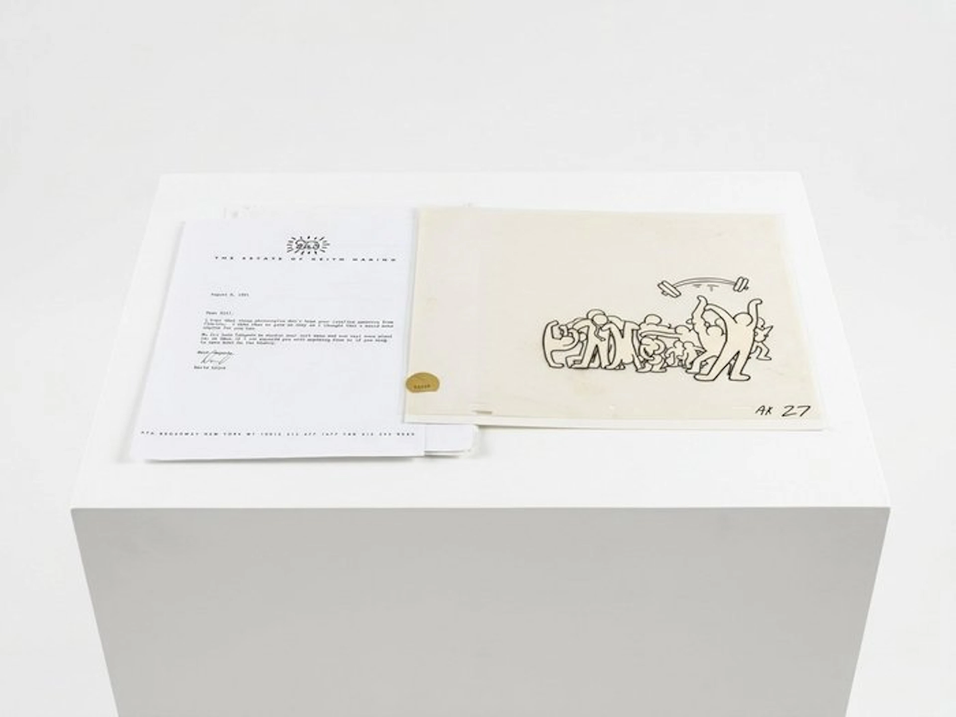Keith Haring (1958-1990) - Hand made animation, unique work