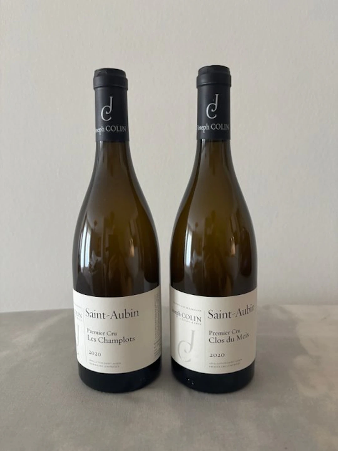 2020 Joseph Colin "Les Champlots" & "Clos du Meix"...