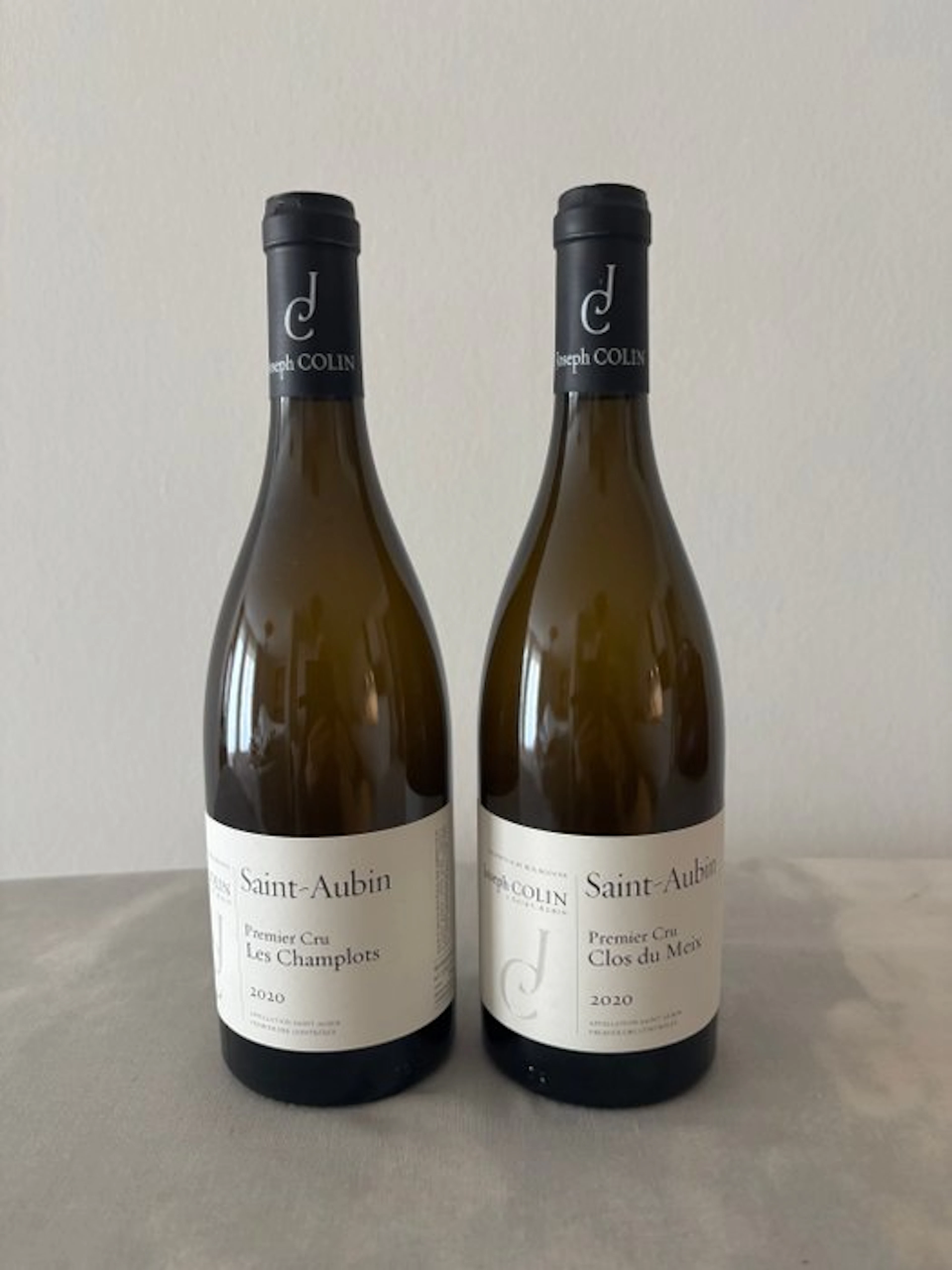 2020 Joseph Colin "Les Champlots" & "Clos du Meix"...