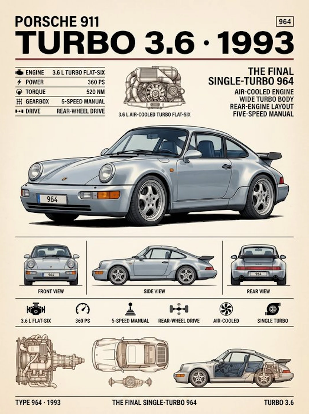 Shmidt.Art - Porsche - Porsche 911 Turbo 3.6 1993 - 1990s