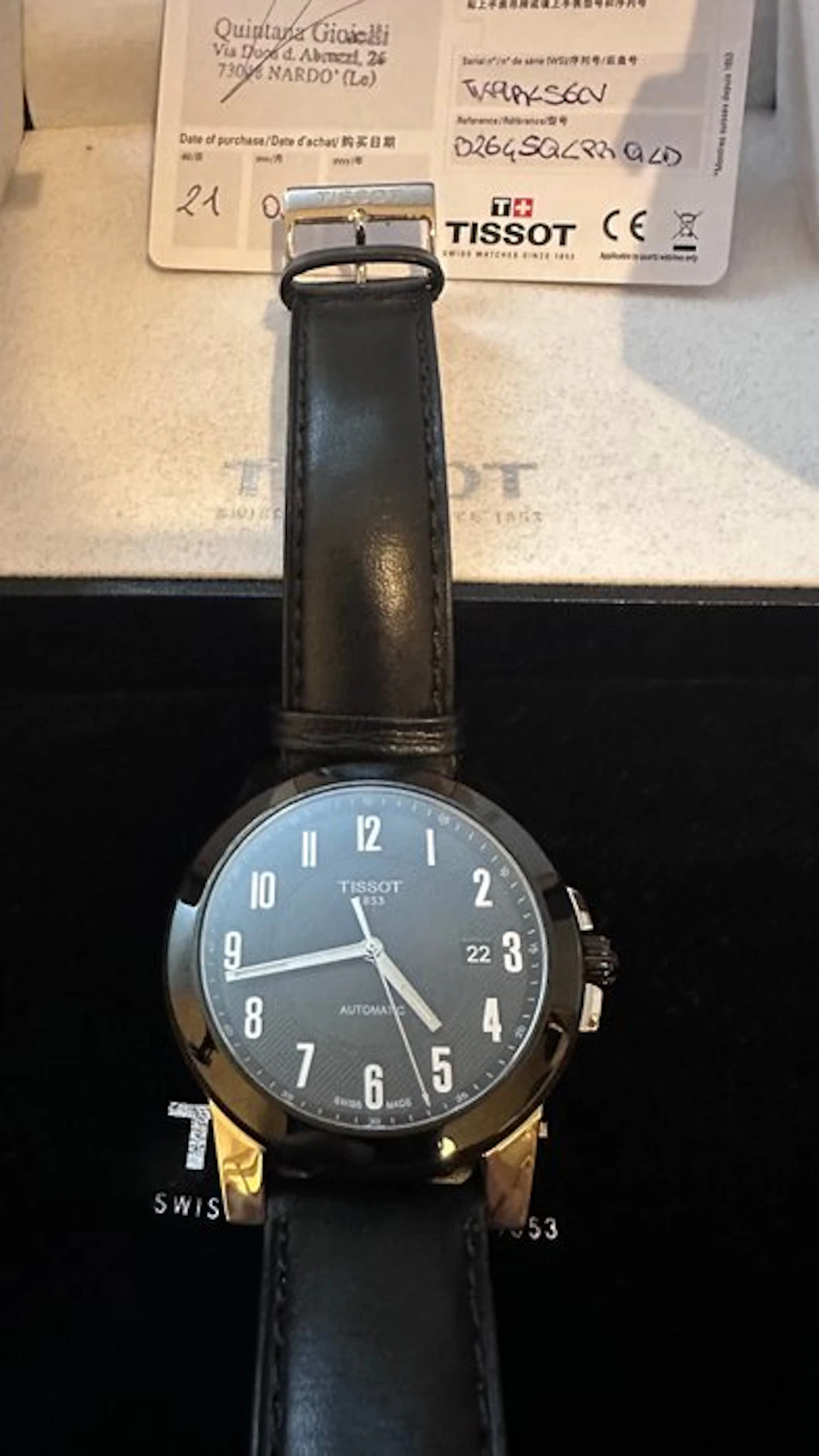Tissot - Gentleman Swissmatic - No reserve price...