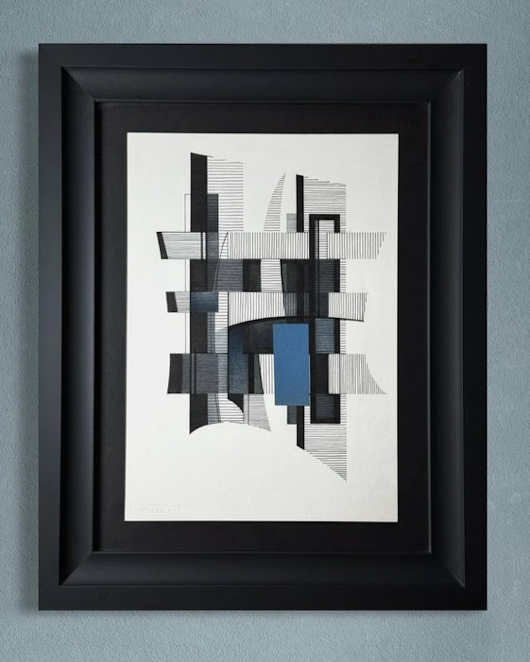 Eugène Eechaut (1928-2019) - Abstract ink composition