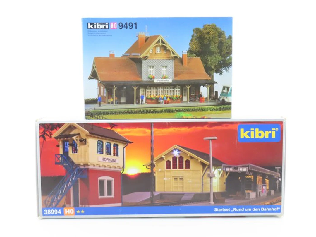 Kibri H0 - 9491/38994 - Model train building kits (2)...
