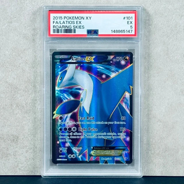 Pokémon Graded card - FA/LATIOS EX #101 - Pokémon - PSA 5