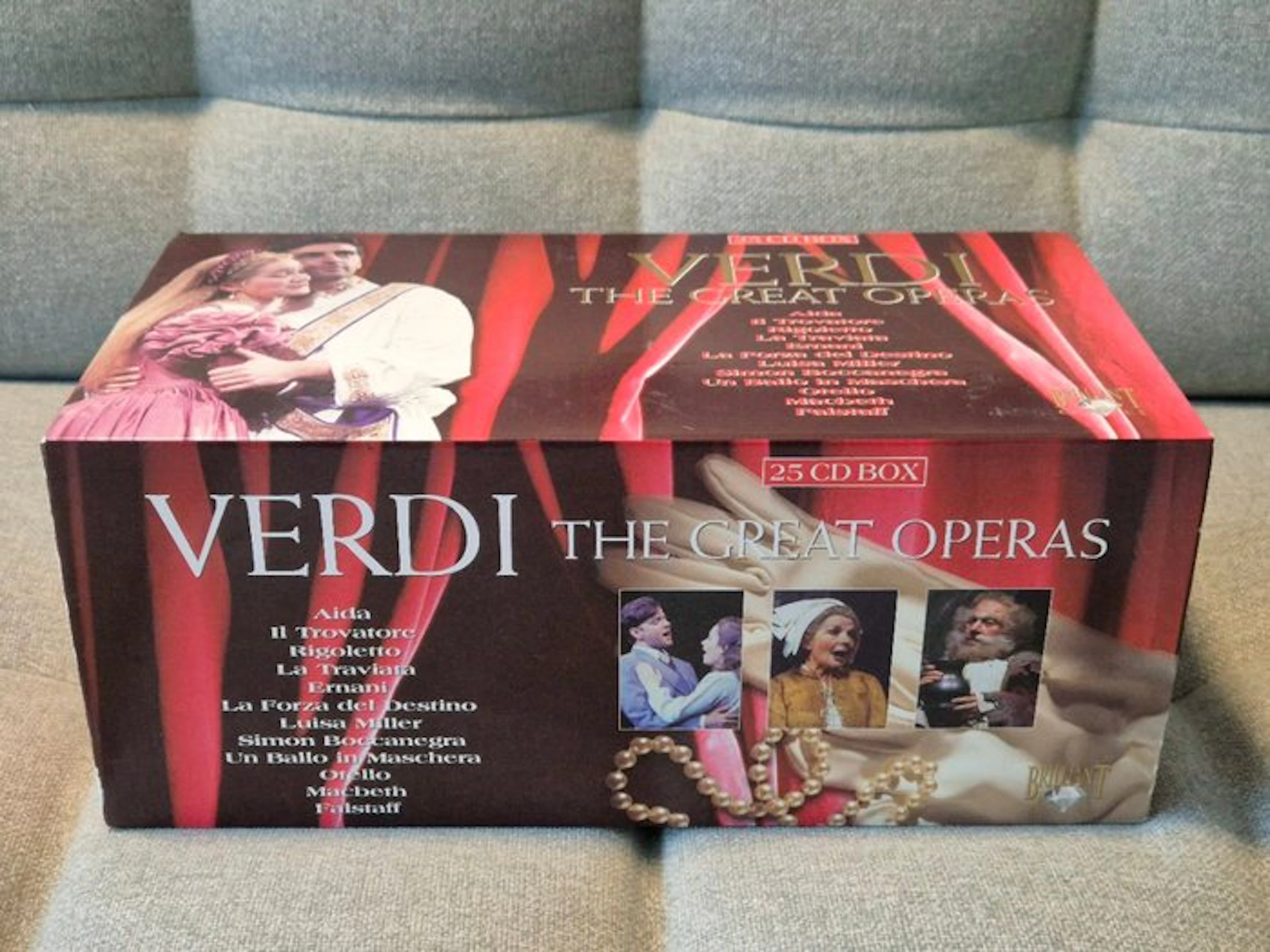Giuseppe Verdi - The Great Operas - 25 CDs - CD box set - 2000