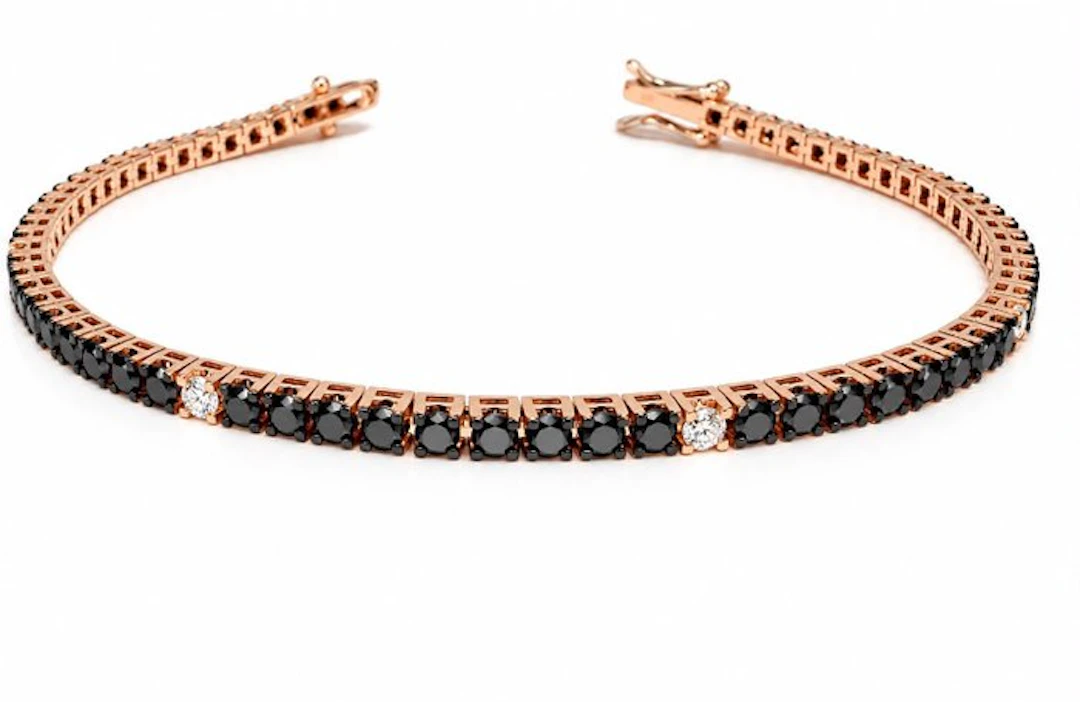 Tennis bracelet - 18 kt
