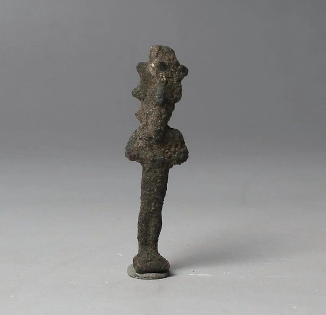 Ancient Egypt, Late Period Bronze Statuette of Osiris (No reserve price)