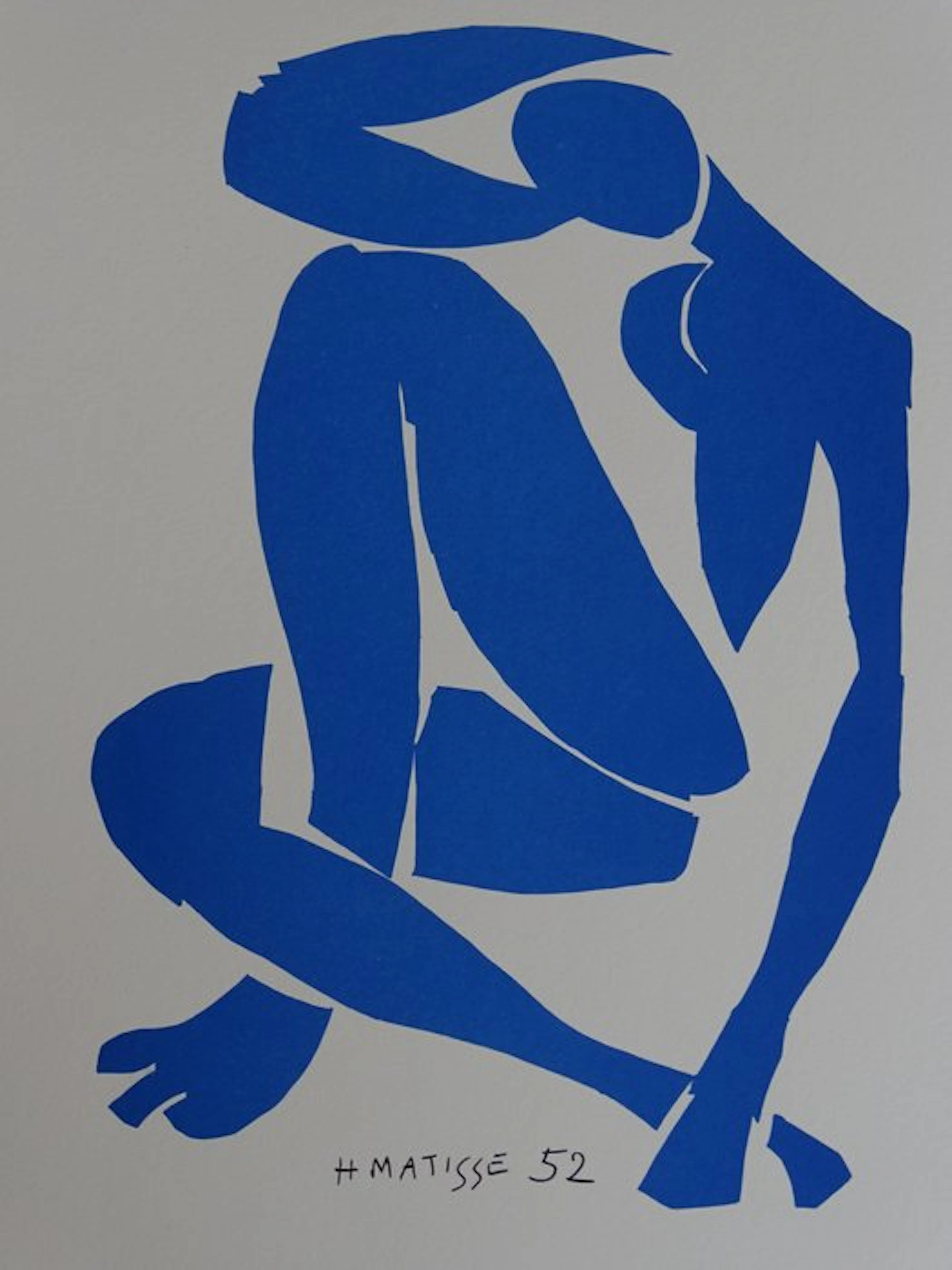 Henri Matisse (1869-1954) - Nude blue girl