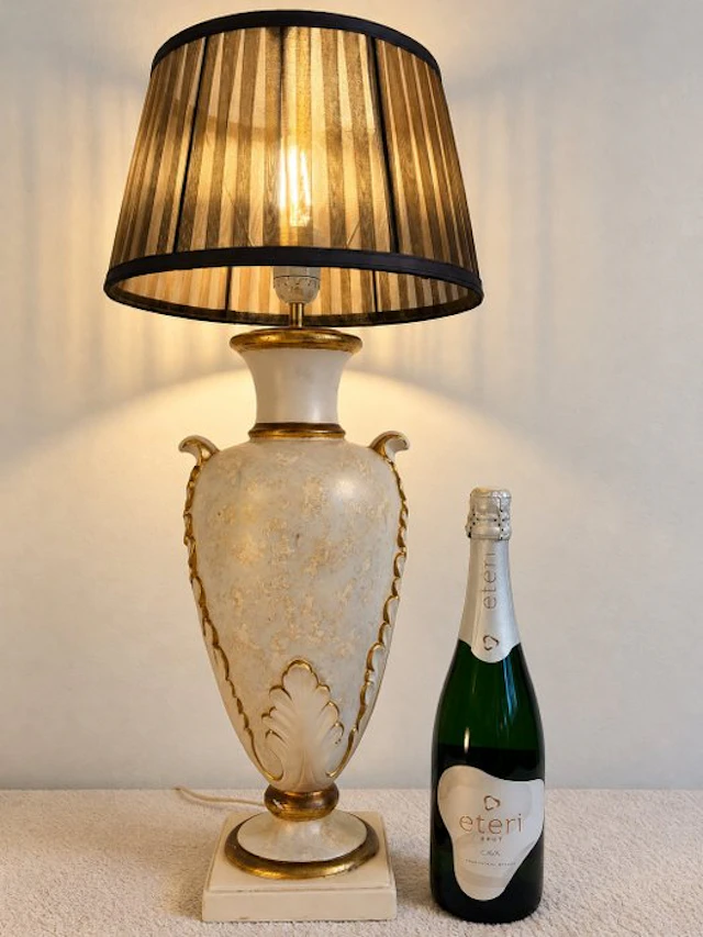 Table lamp - Brass, Ceramic