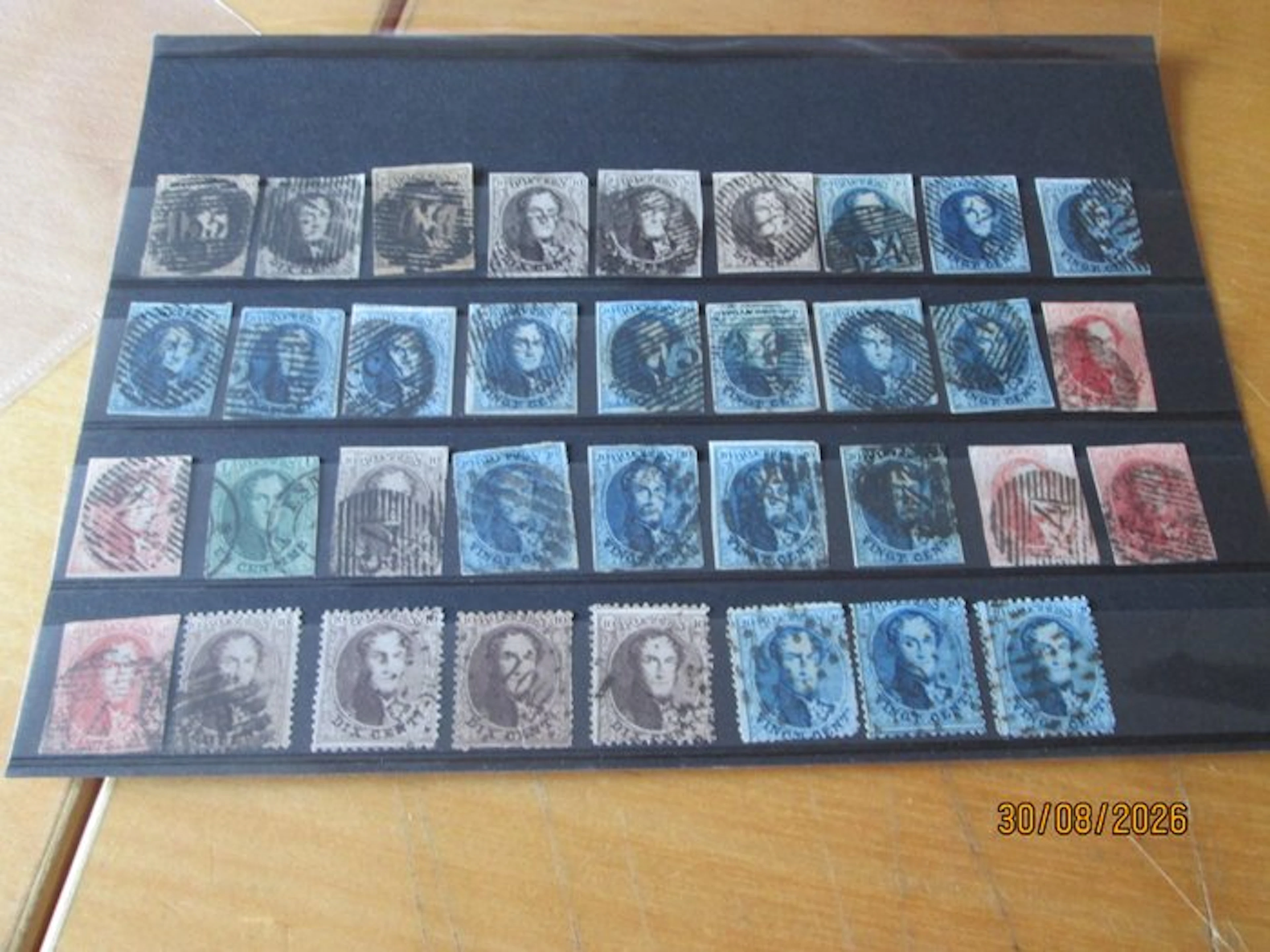 Belgium 1858/1863 - A selection of classics - cob 2024