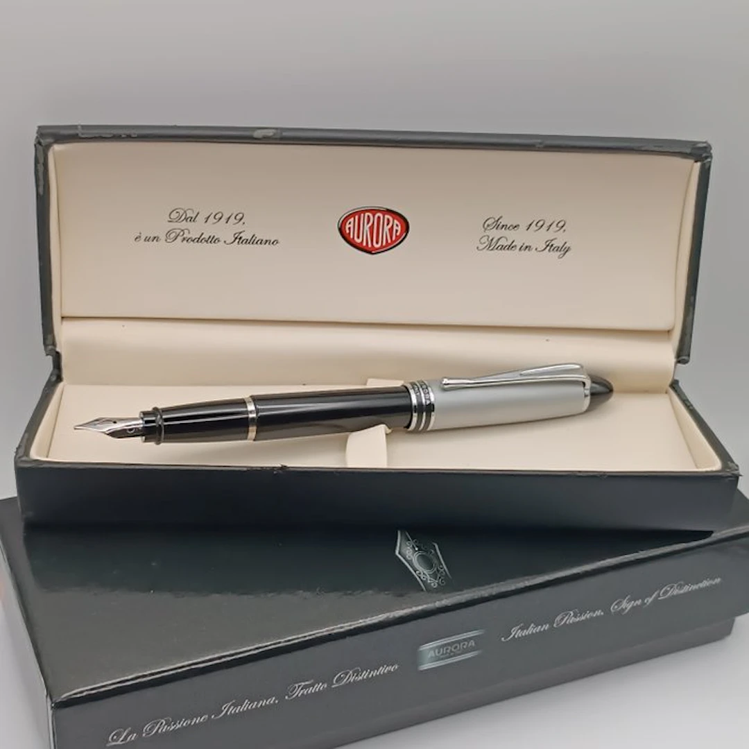 Aurora - Ipsilon Metal style - No reserve price - Fountain pen