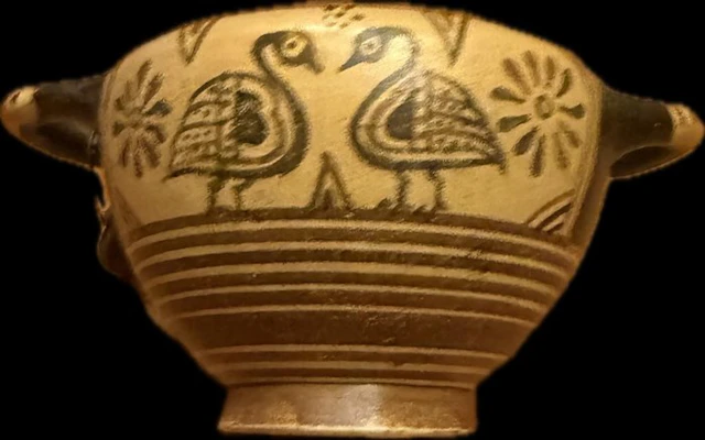 Earthenware Vase - 5 cm - Ancient Greek replica