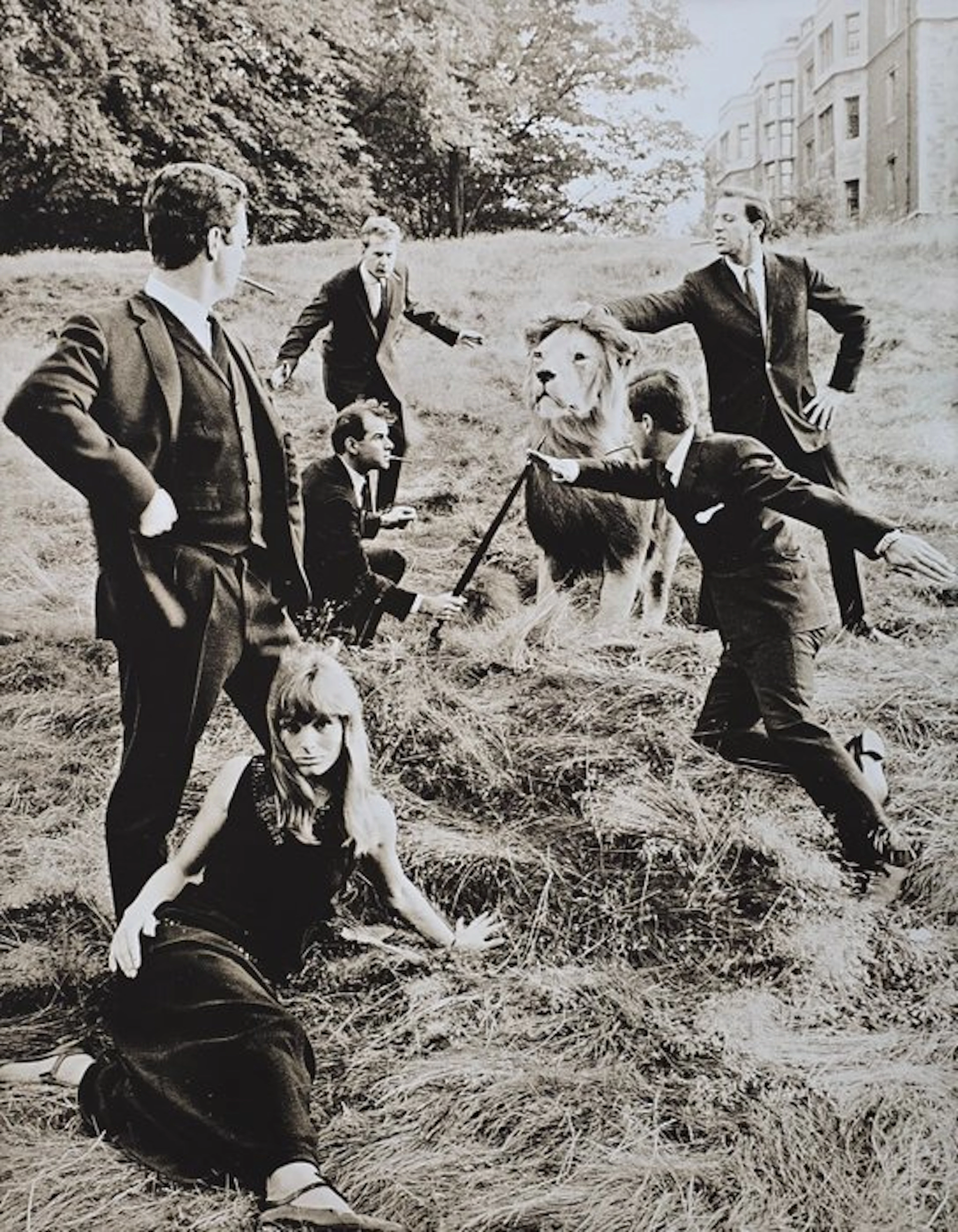 Michael Joseph (1941-) - Acrilan Julie & Gents - unique darkroom print