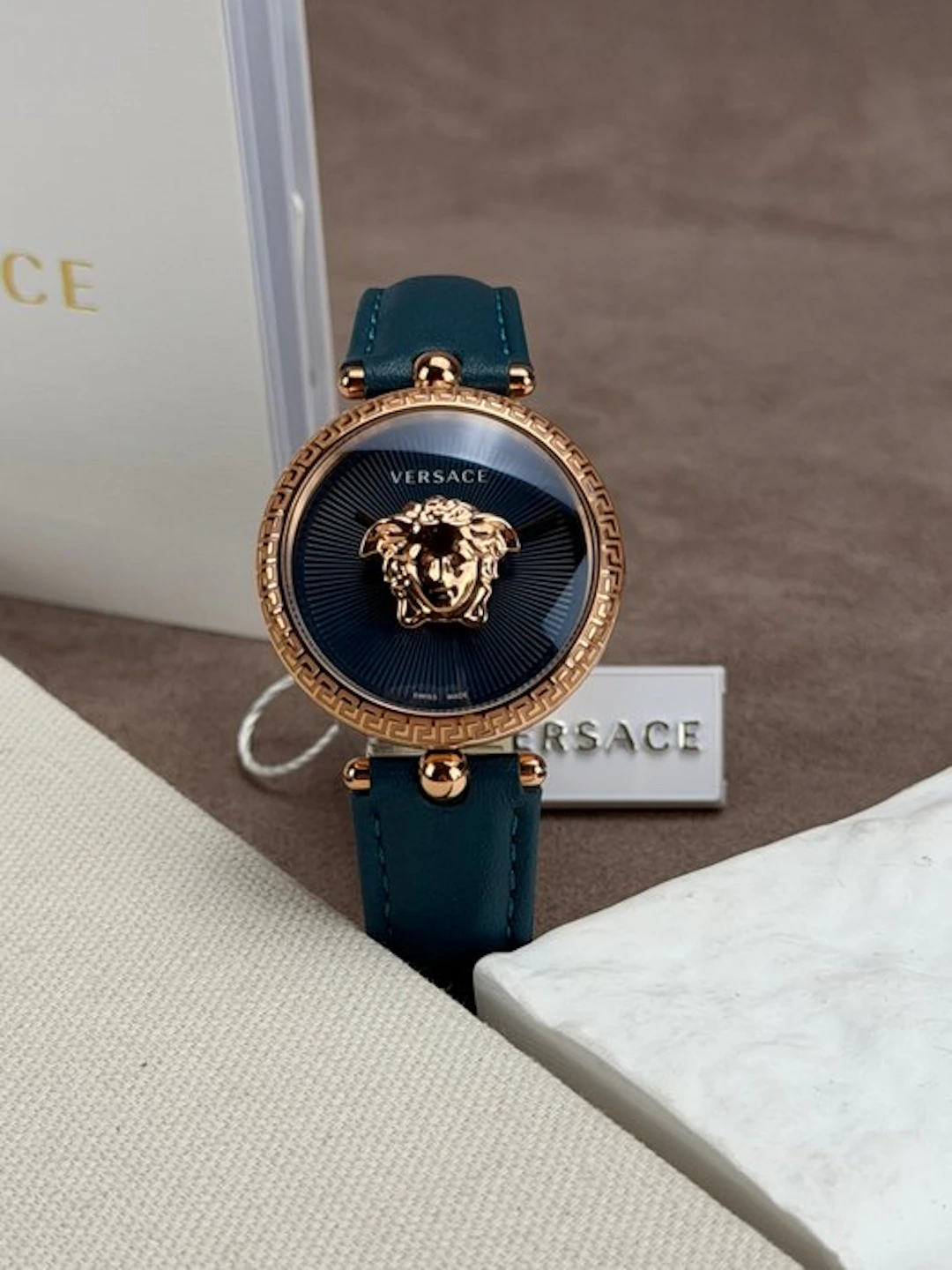 Versace - Palazzo Blue/Gold - VECQ003 18 - Women - 2020-2025