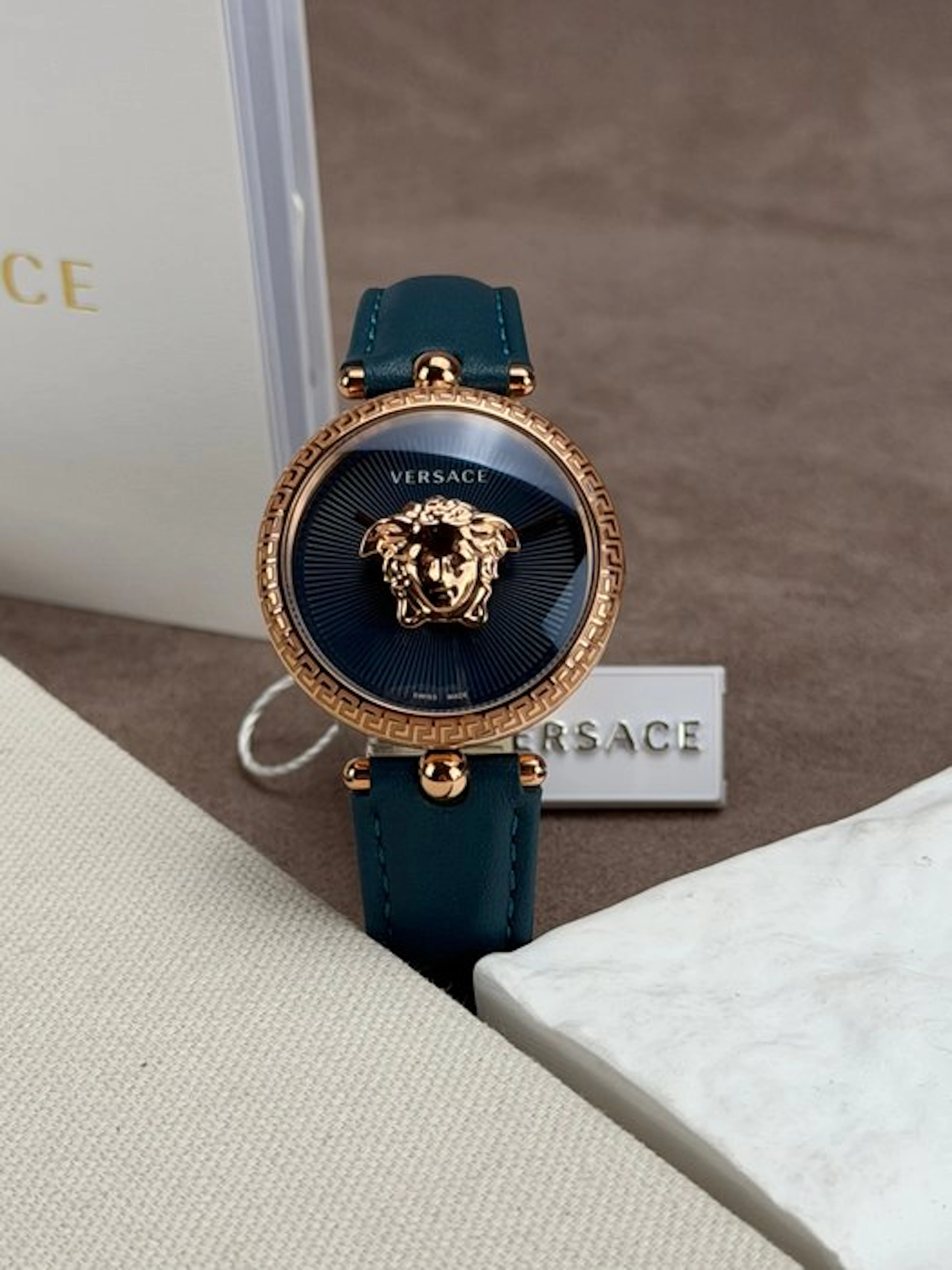Versace - Palazzo Blue/Gold - VECQ003 18 - Women - 2020-2025
