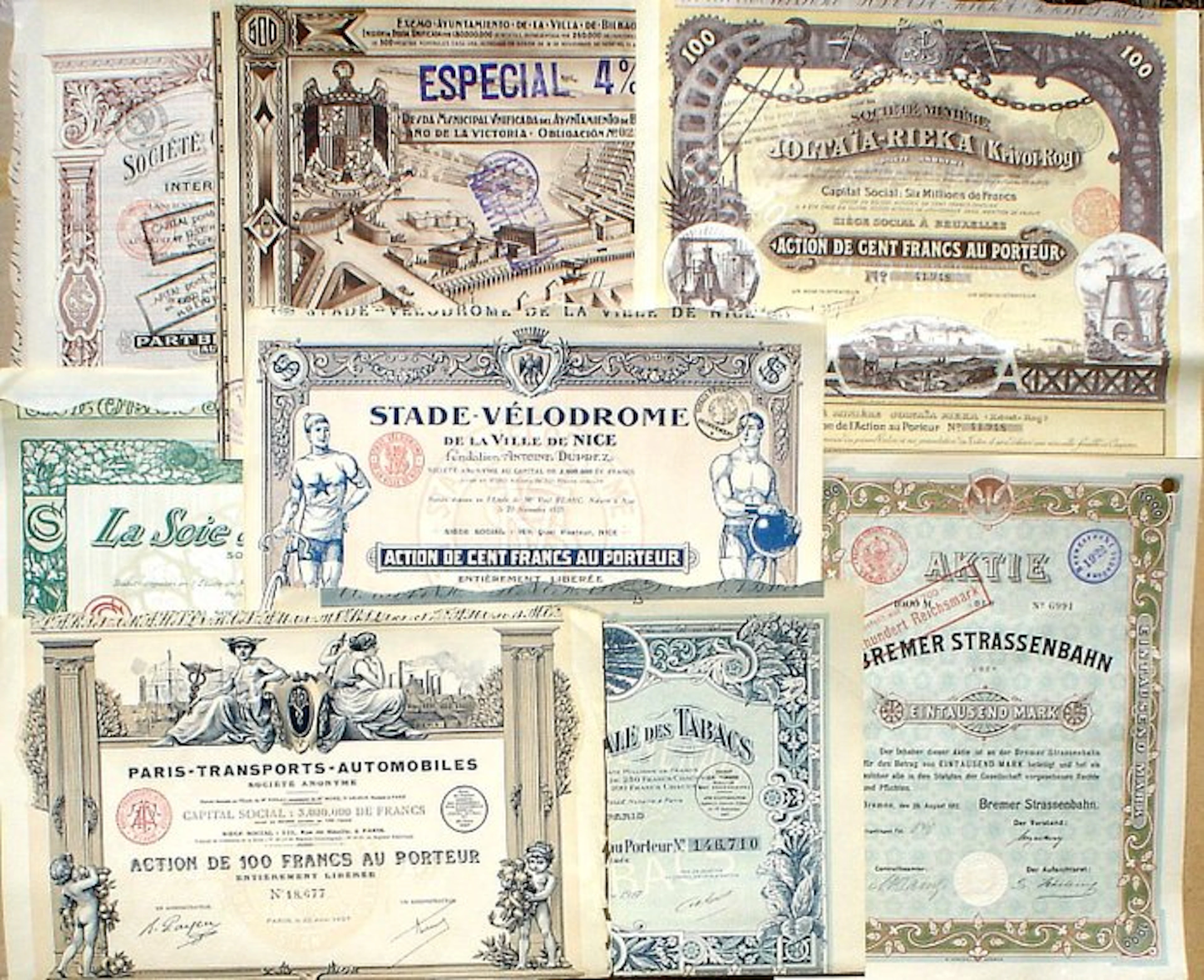 INTERNATIONAL. 20 Bonds and Stocks international