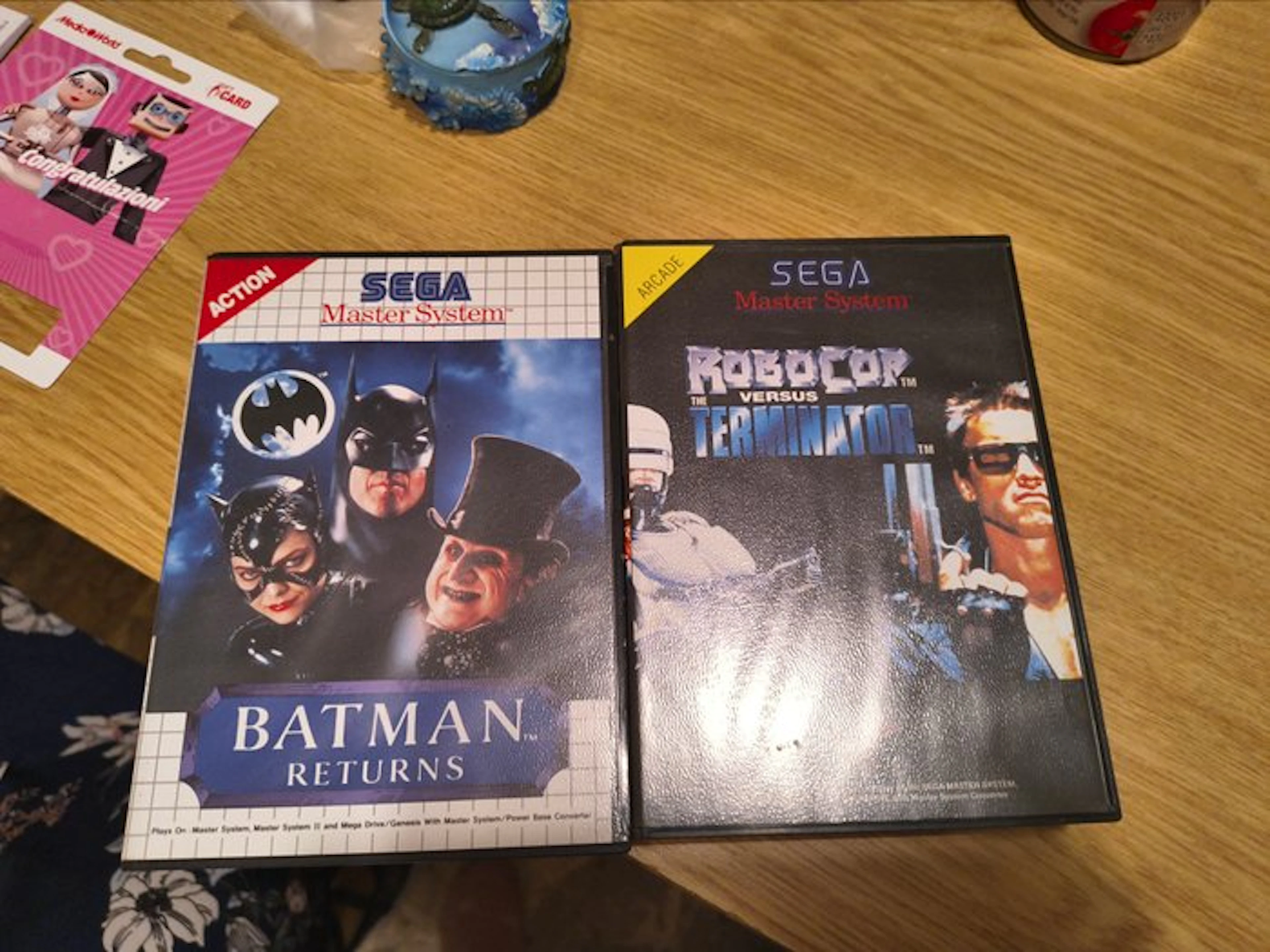 Sega - Master System - RoboCop vs Terminator e Batman...